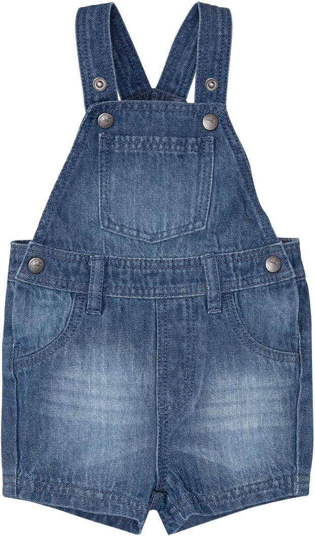 lupilu® Baby Latzhose Jeans (Blau, 68)