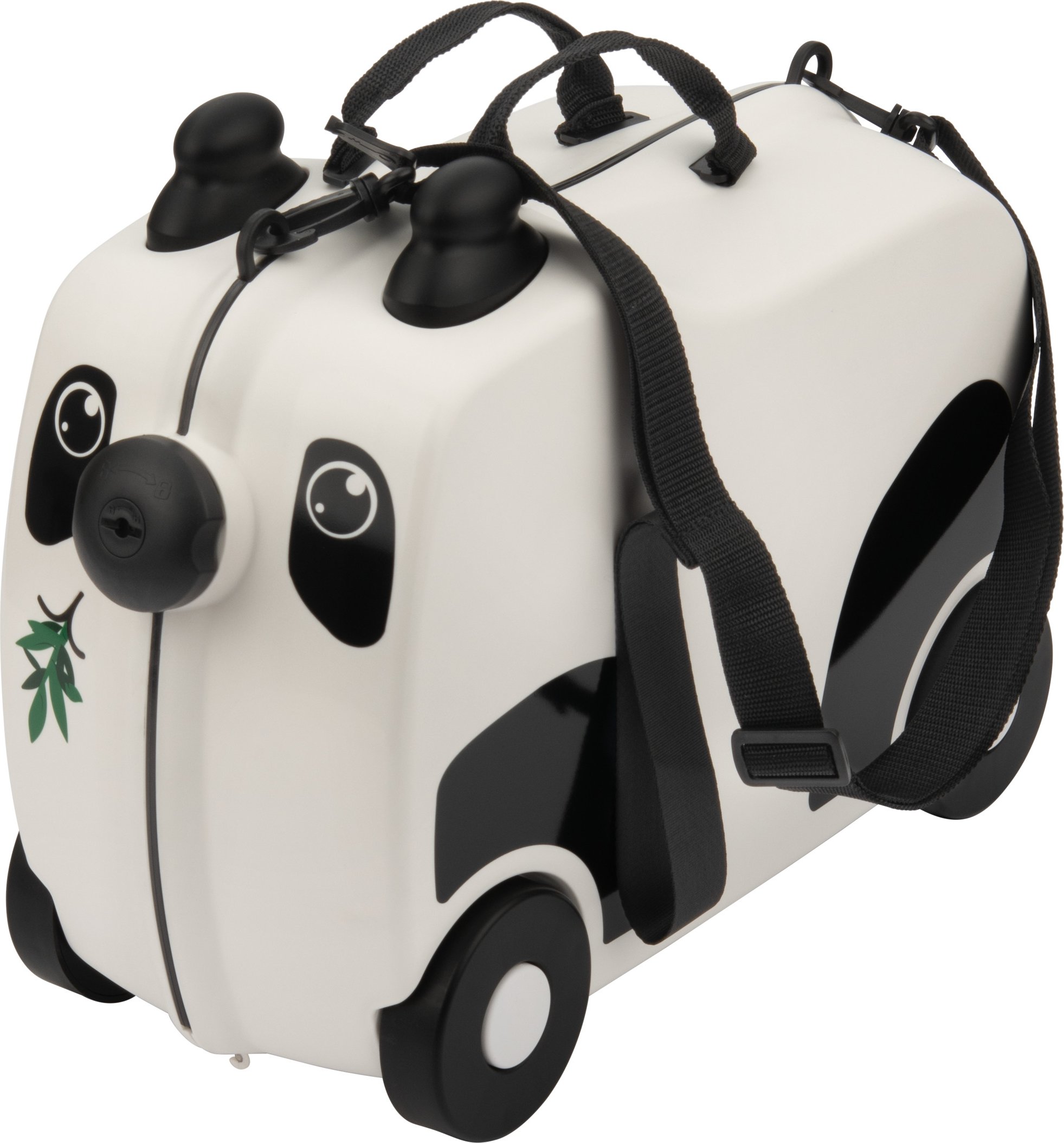 lupilu® Kinder Koffer zum Draufsitzen (Pandabär)