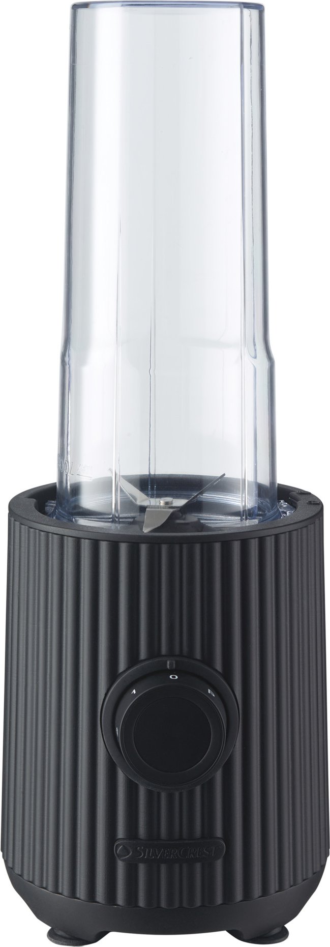 SILVERCREST® Smoothie Maker Kunststoff Plissee SSMK 300 A1 (Schwarz)