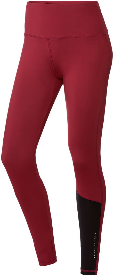 Thumbnail - CRIVIT Damen Funktionstights Laufen (XS(32/34), schwarz /bordeaux)
