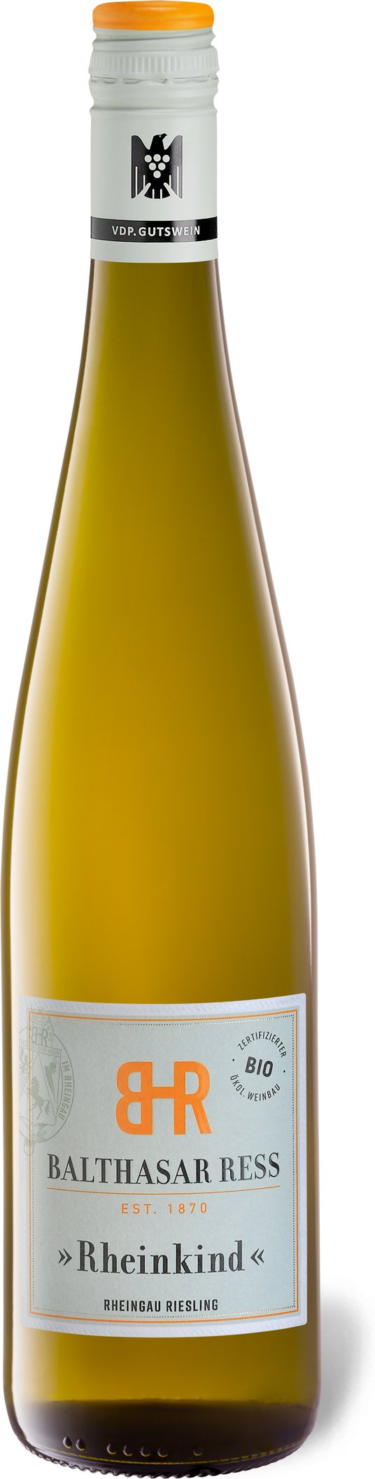 Thumbnail - BIO Weingut Balthasar Ress Rheinkind Rheingau Riesling VDP.Gutswein feinherb vegan, Weißwein 2024