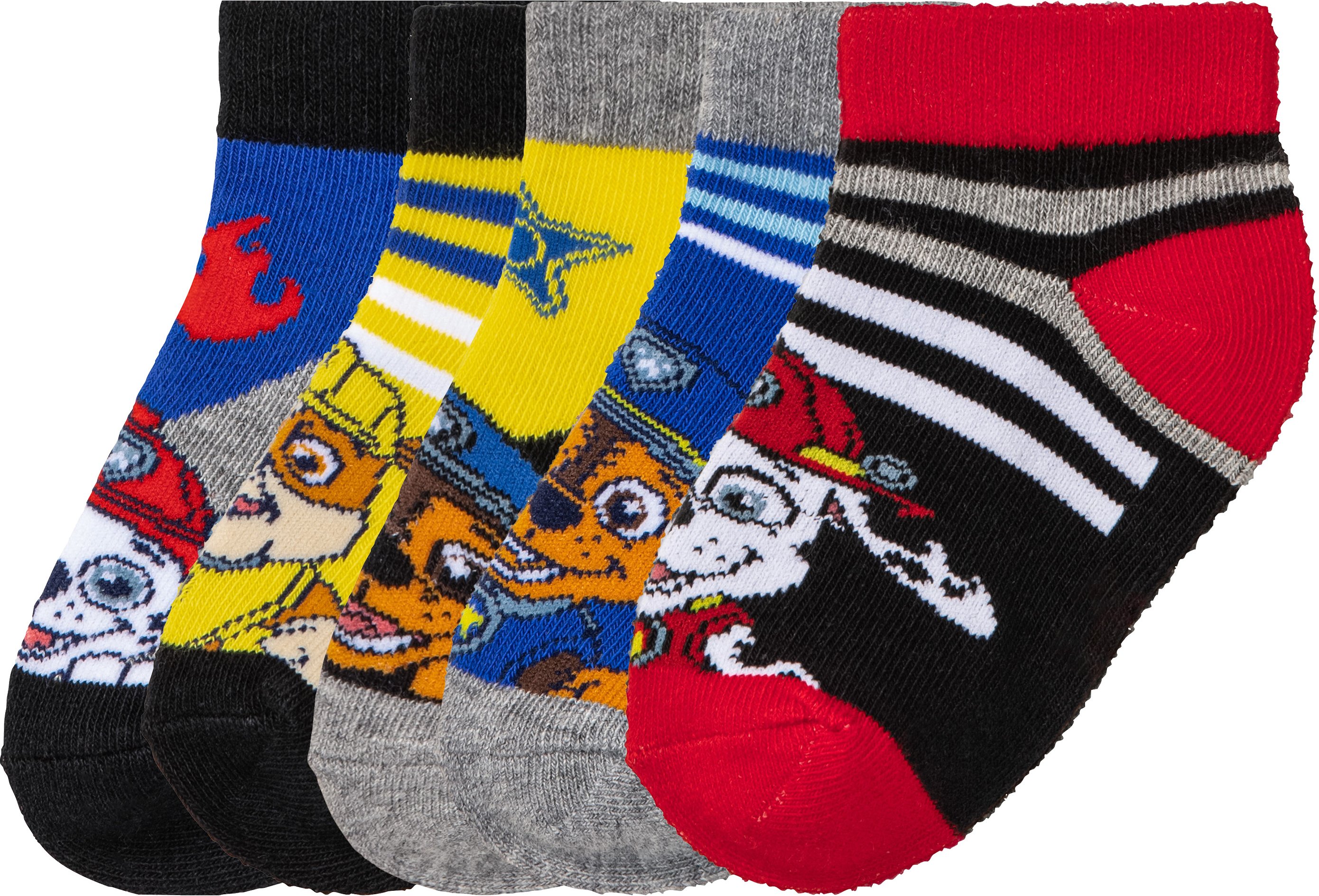 Thumbnail - Kleinkinder Sneakersocken, 5 Paar (Paw patrol, 19/22)