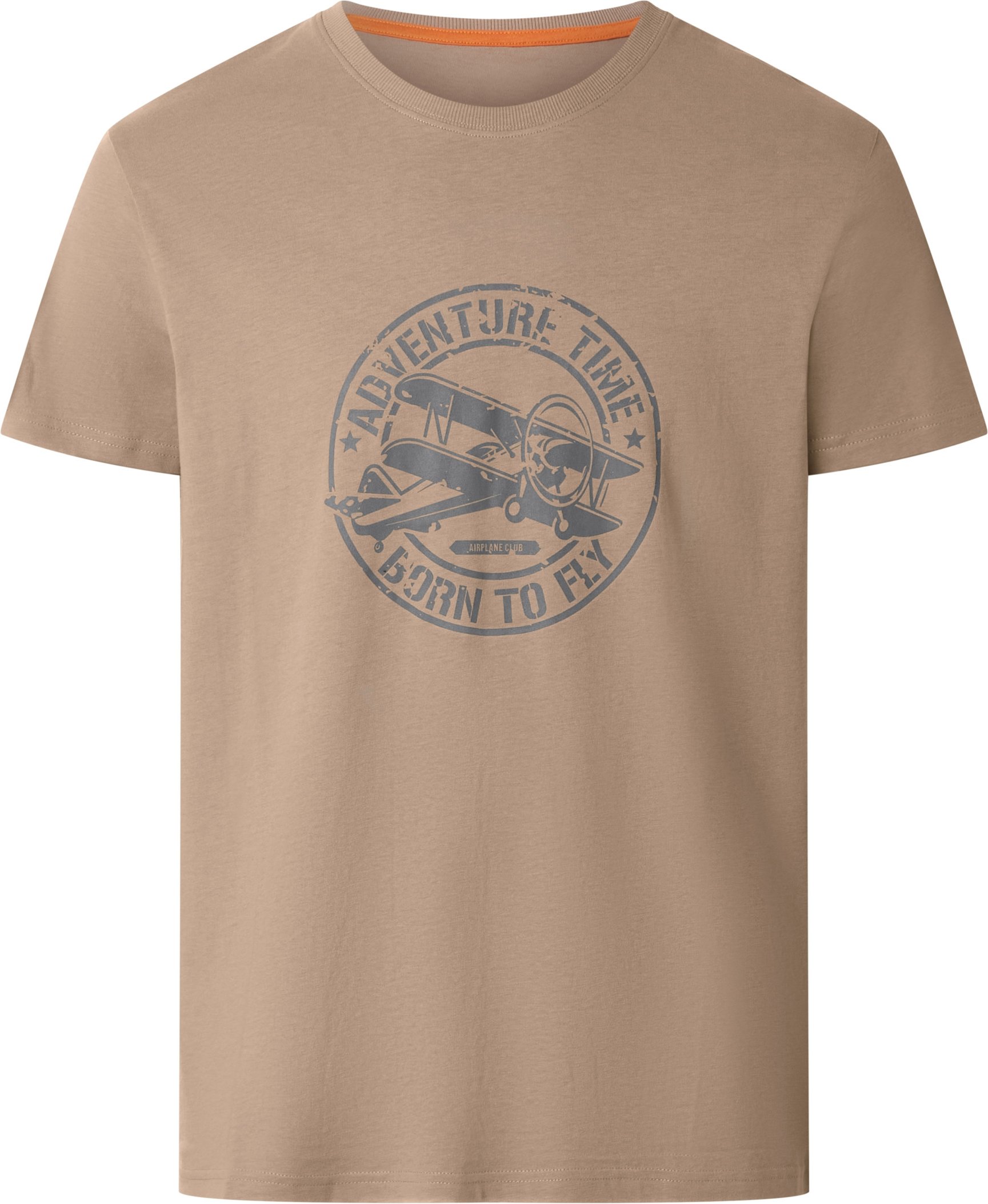 esmara Men Herren T-Shirt (Beige, L (52/54))