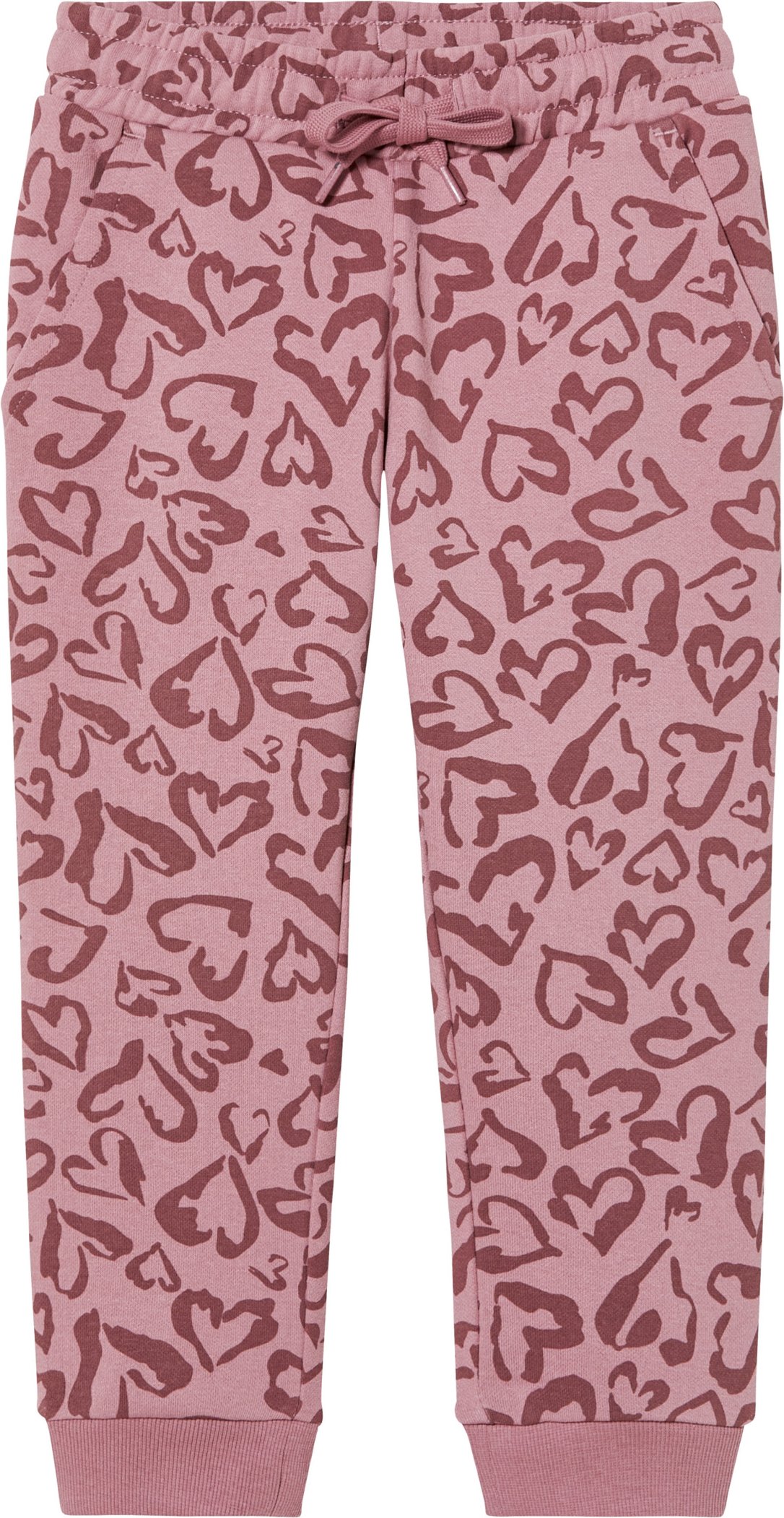 Thumbnail - lupilu® Kleinkinder Mädchen Sweathose (gemustert/pink, 98/104)