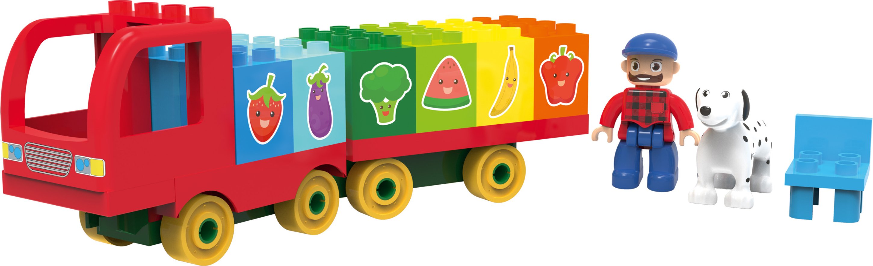 Thumbnail - Playtive Clippys Junior Set M (Obst / Gemüse LKW)