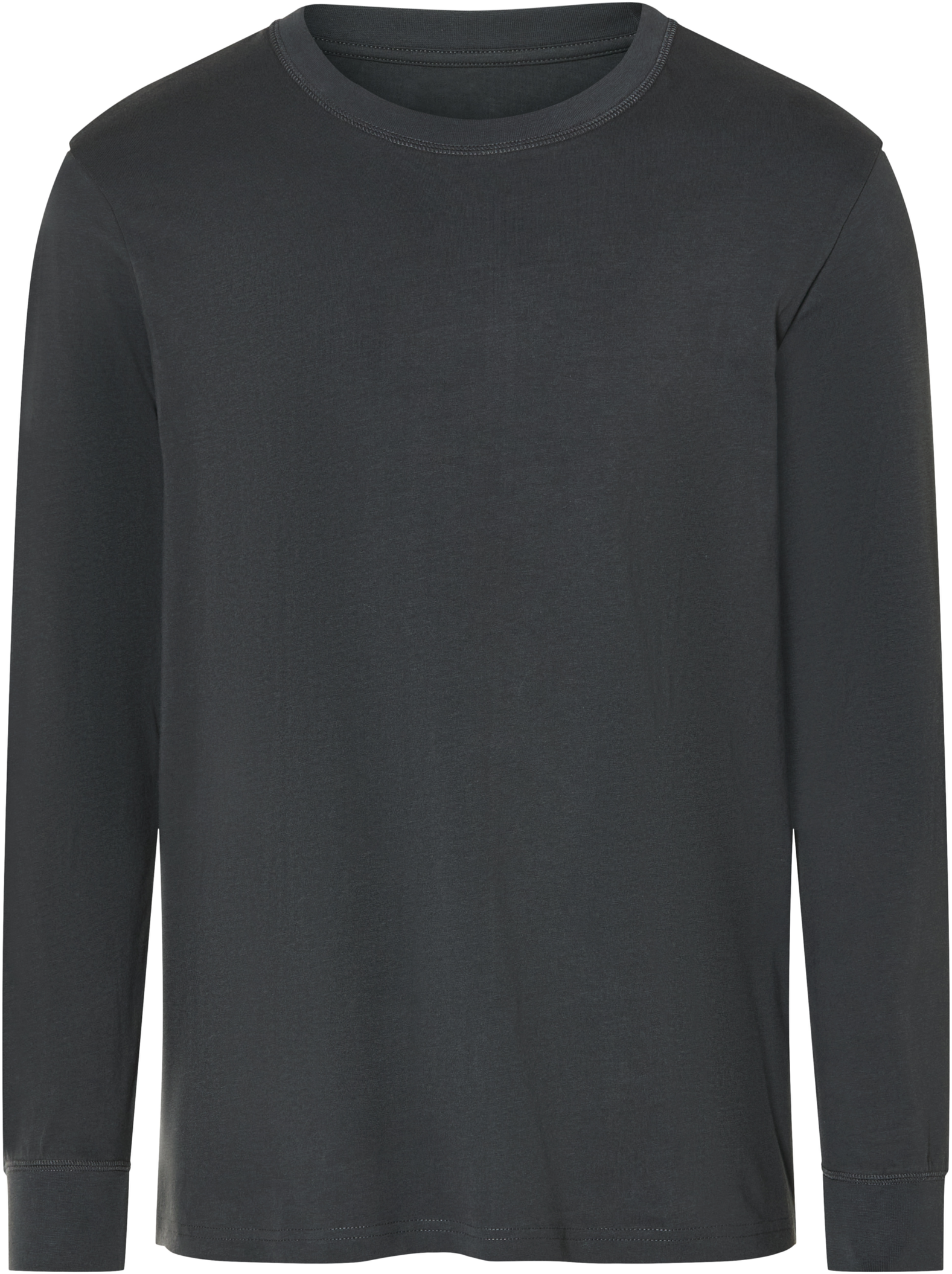 Thumbnail - esmara Men Herren Langarmshirt, körpernah geschnitten (Dunkelgrau, XXL (60/62))
