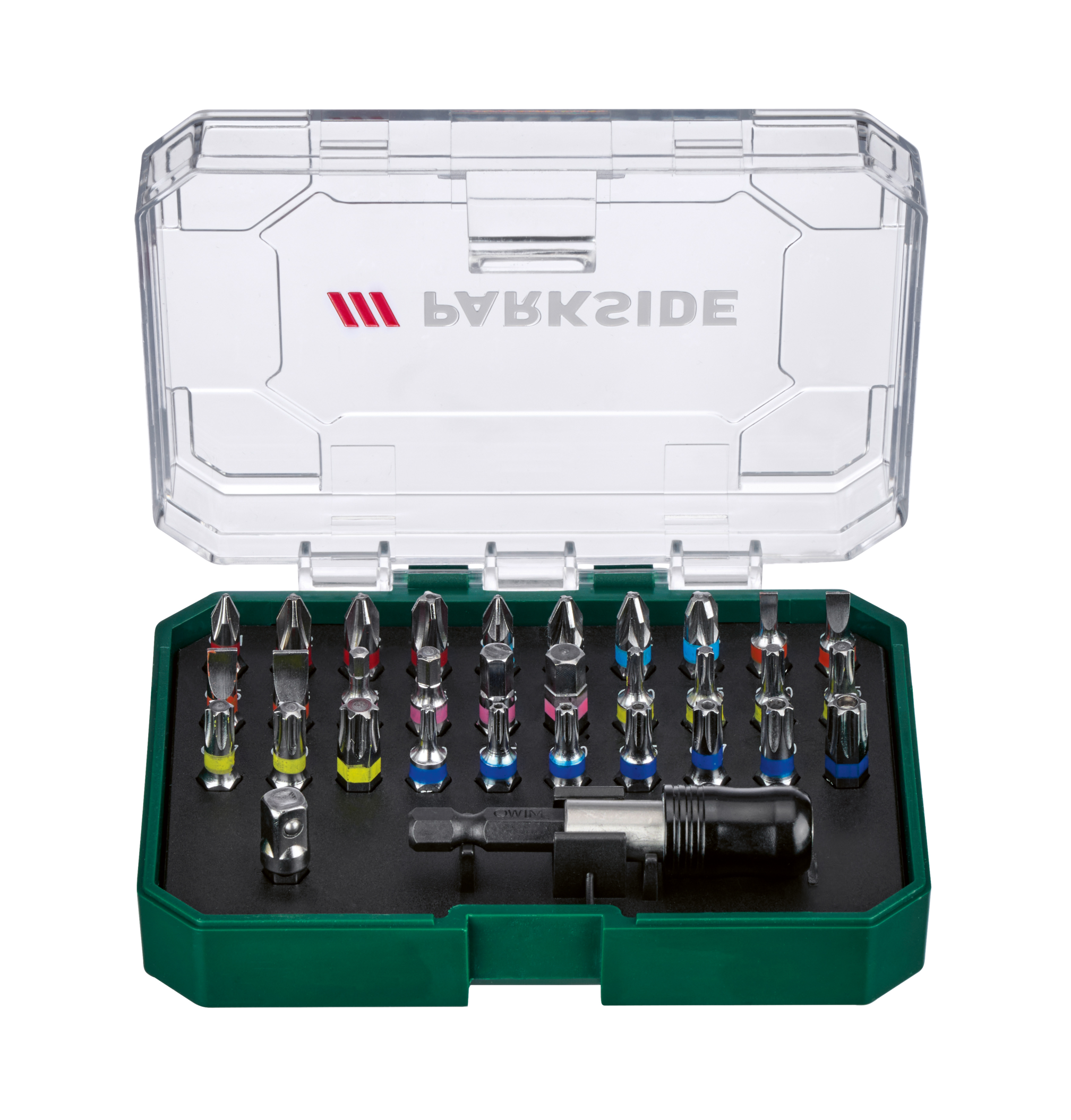PARKSIDE® Bit-Set »PBS 4 «, farbcodiert (Bitsatz 25mm 32tlg)