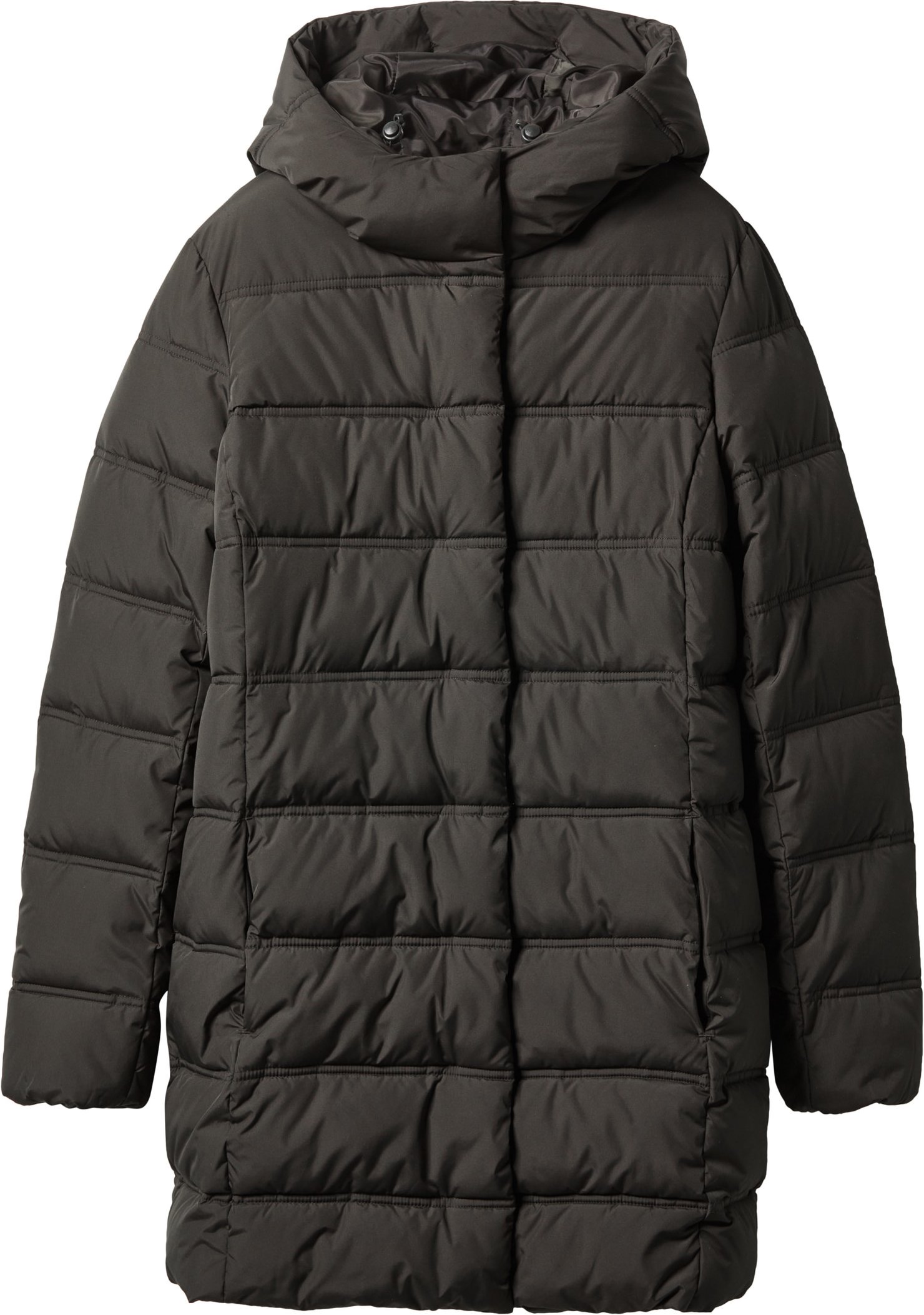 esmara® Damen Thermo-Steppmantel (Khaki, XS (32/34))