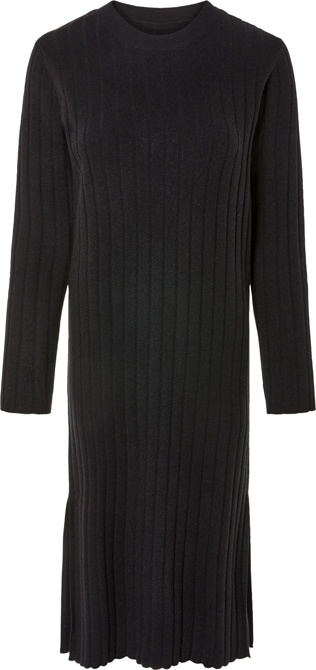 Thumbnail - esmara® Damen Strickkleid Rippe (Schwarz, S (36/38))