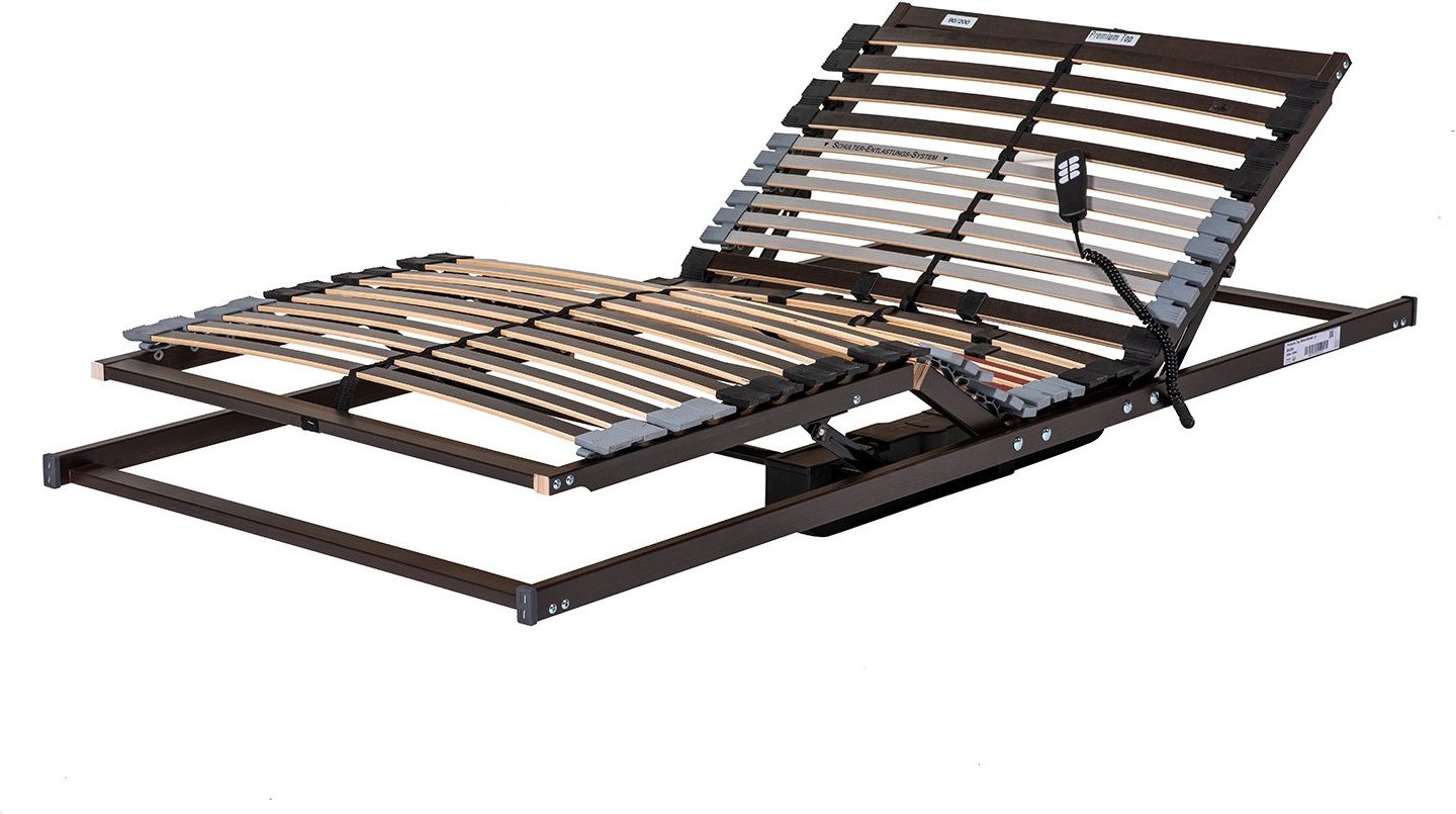 BeCo 7-Zonen Premium Motor-Lattenrost, Kopf- und Fußteil elektrisch verstellbar (100 X 200 CM)