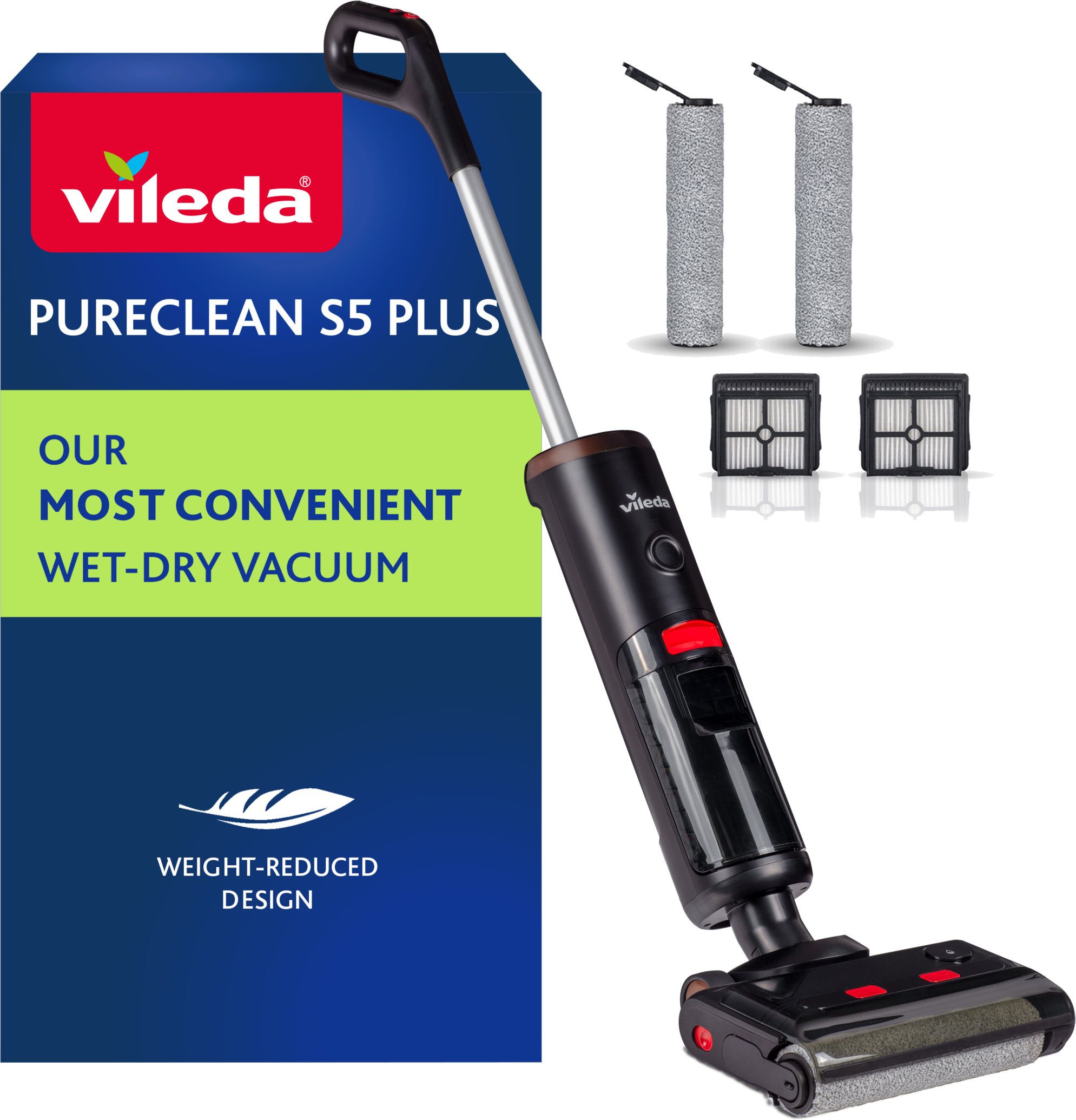 Vileda Nass- & Trockensauger »Pure Clean S5 Plus«