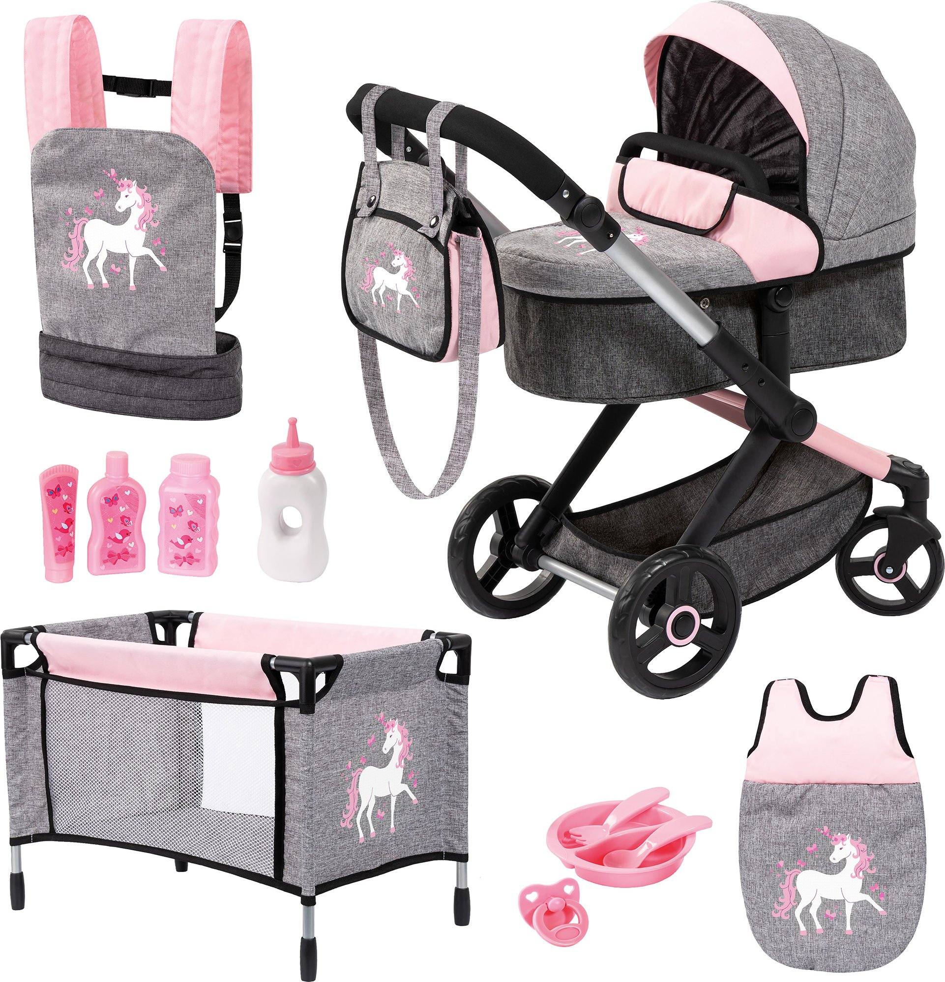 Bayer Design Kombi-Puppenwagen-Set »Xeo«