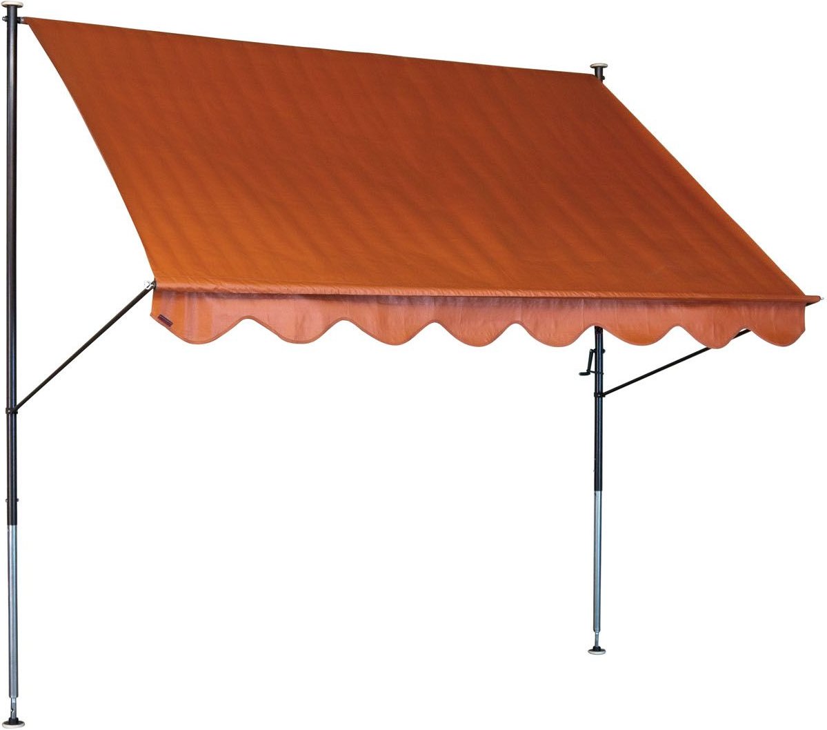 Angerer Klemmmarkise Standard uni 150/200/250/300/350/400cm (300cm, Terra)