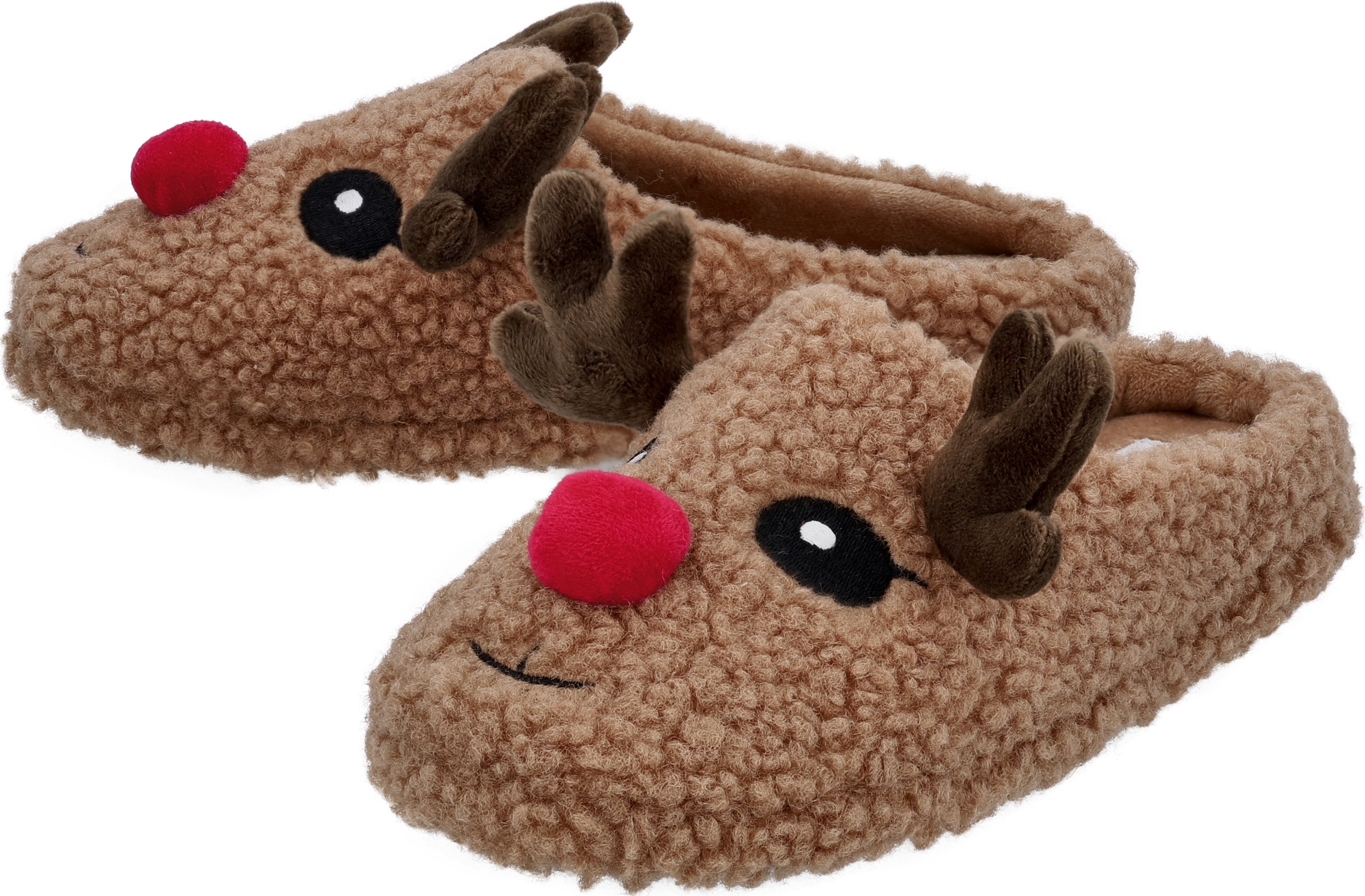 esmara® Damen Hausschuhe (Braun, 37)