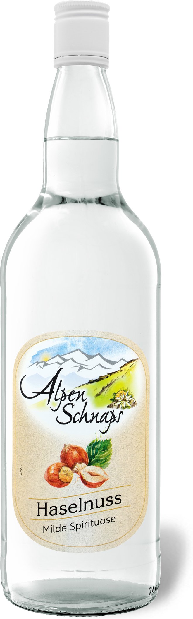 Alpenschnaps Steinbeisser Haselnuss 33% Vol