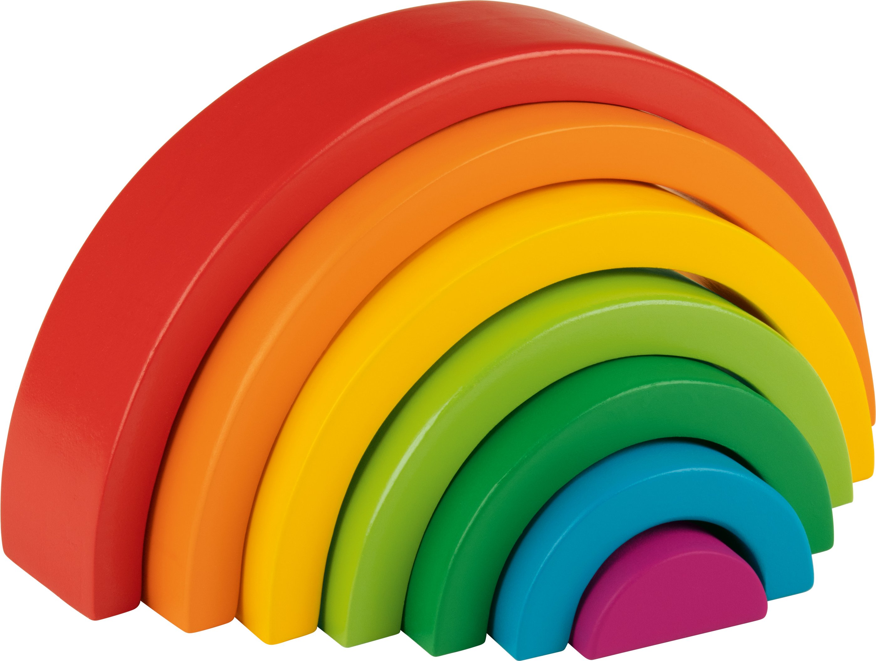 Playtive Holz Regenbogen Montessori (Stapelregenbogen)