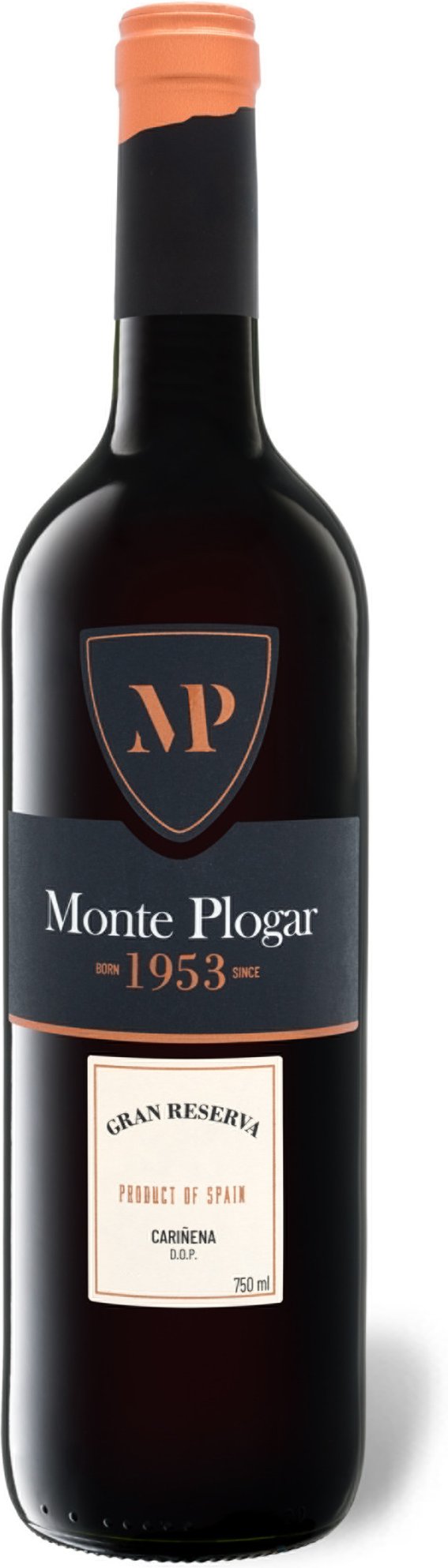 Monte Plogar Gran Reserva Cariñena DO trocken, Rotwein 2019 - Mindestbestellmenge 6