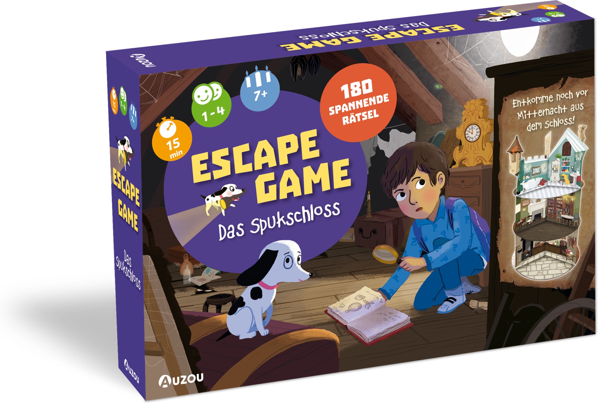 Auzou Kinderspiel »Escape Game - Das Spukschloss«