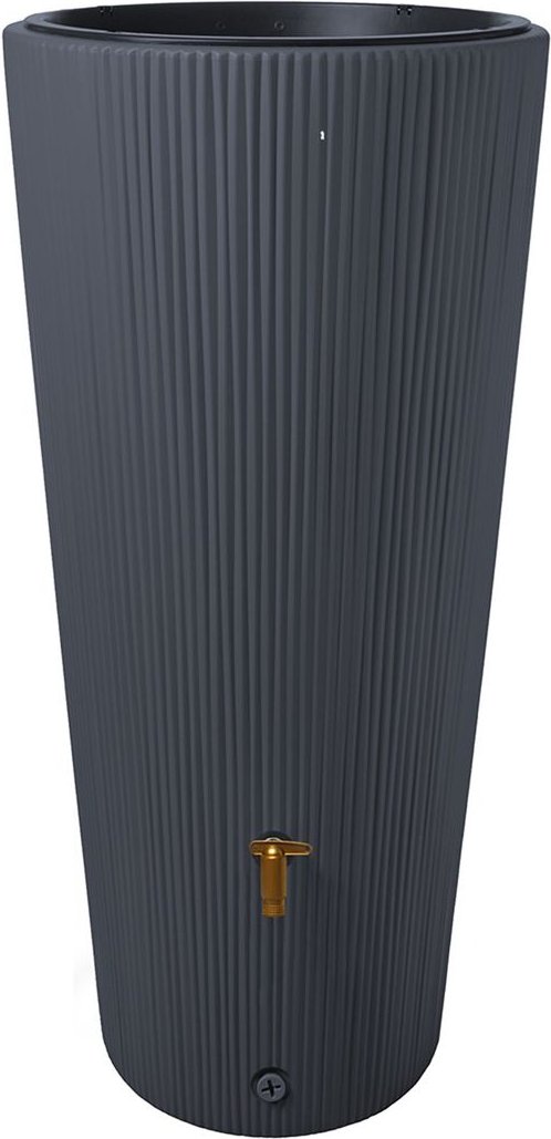 4rain VASO 2in1 Decor Regenspeicher 220 L (graphite grey)