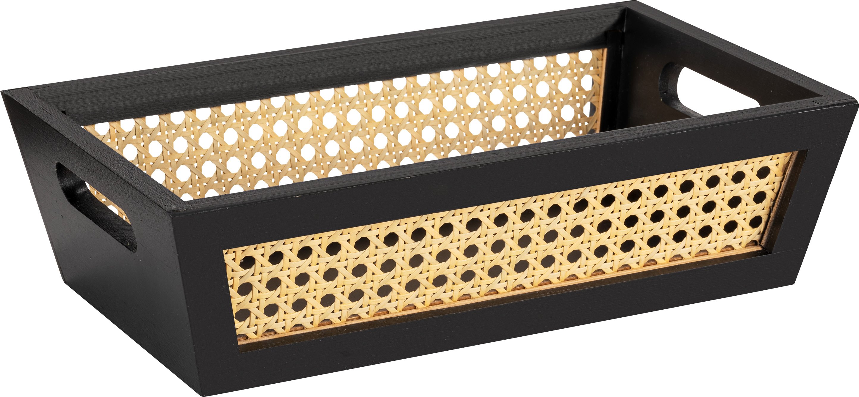 Wenko Aufbewahrungskörbe (Korb M, schwarz)