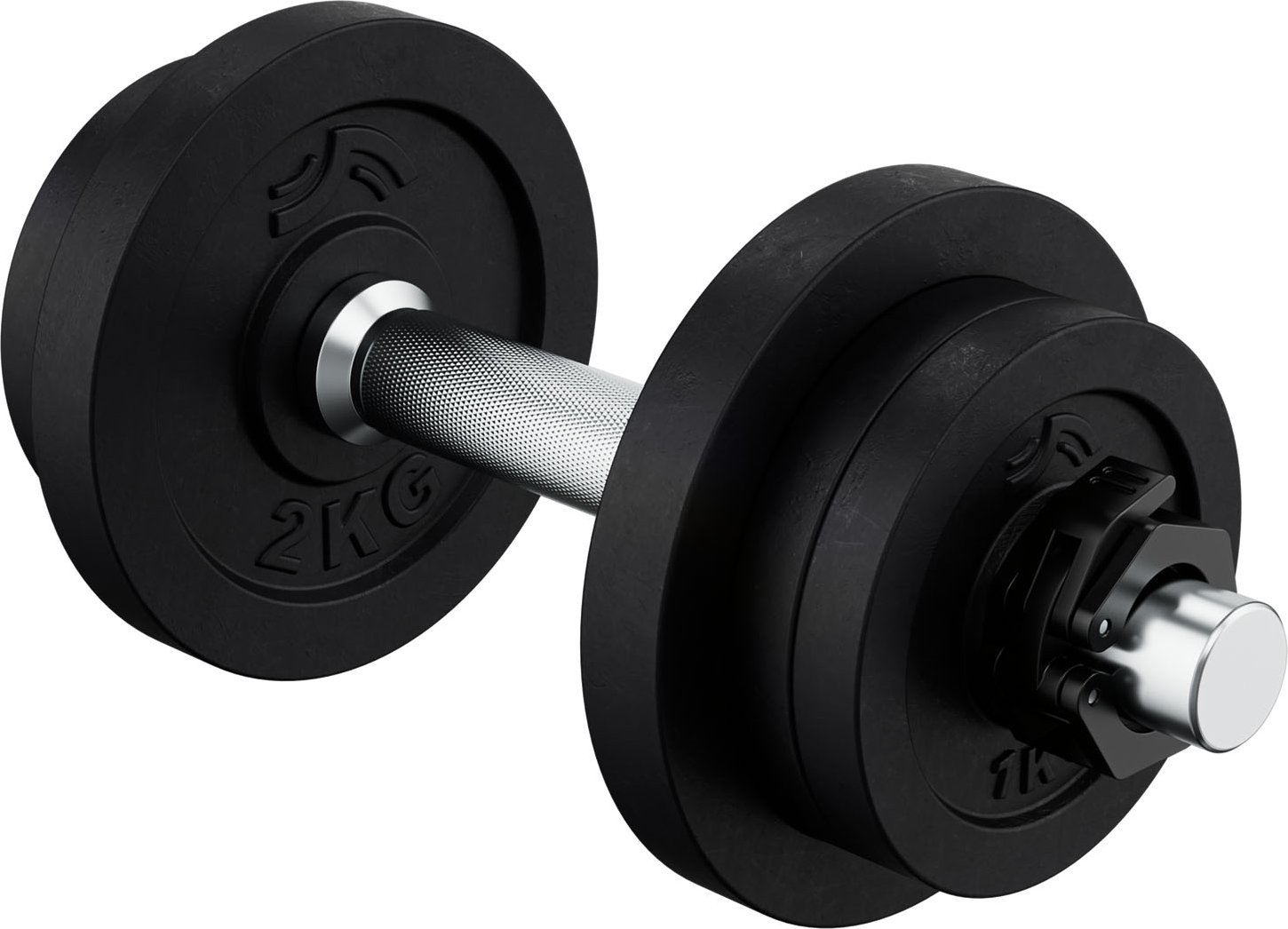 Thumbnail - CRIVIT Kurzhantel-Set, mit Stahl-Griff, 10 kg