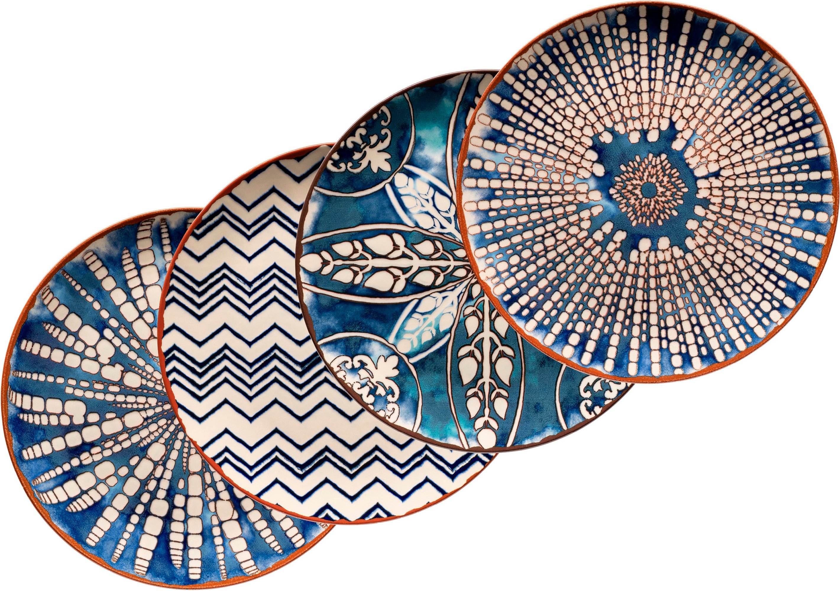MÄSER Tellerset »Iberico Blue«, 4-teilig