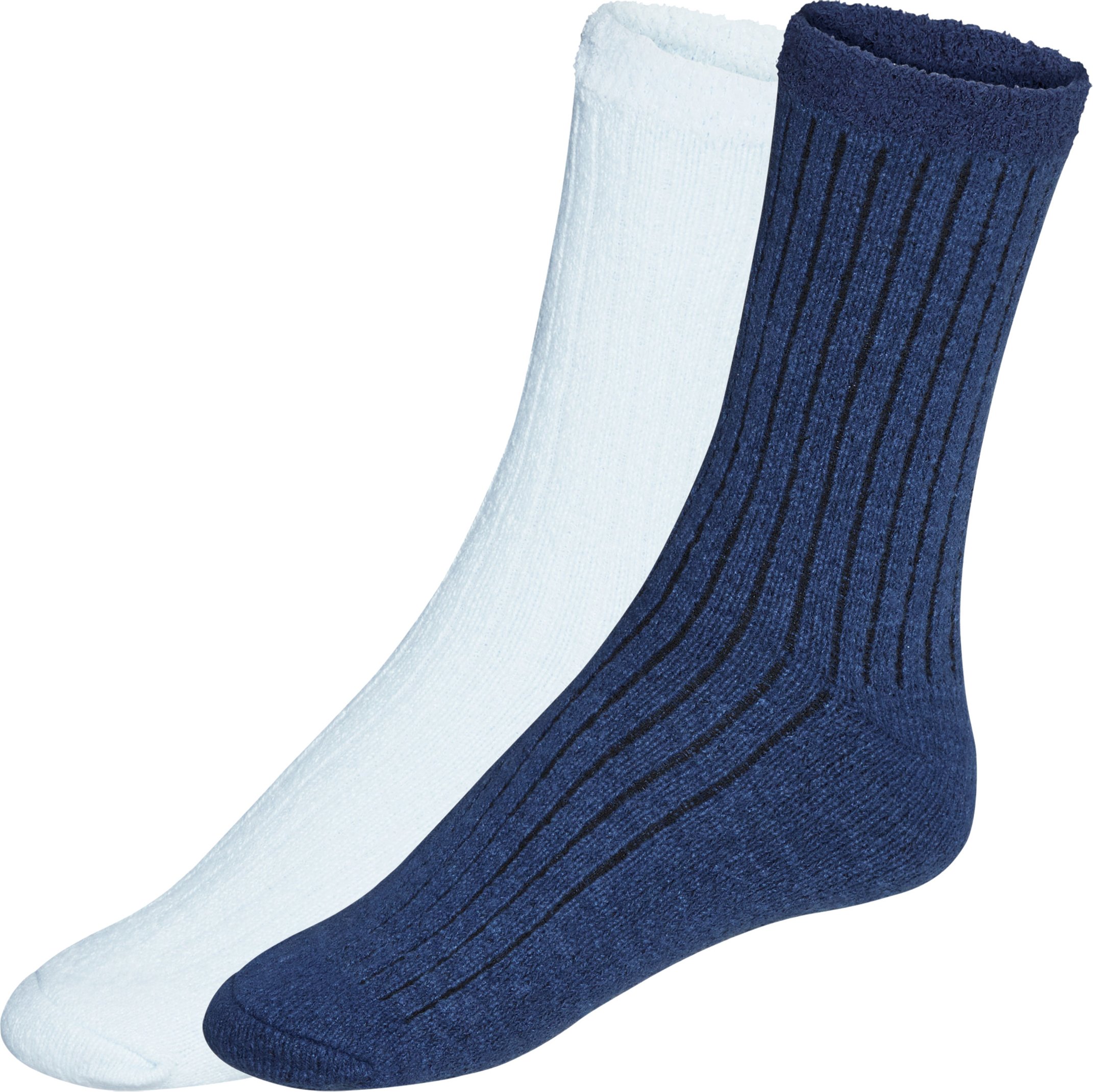 Thumbnail - esmara® Damen Haussocken mit Teddyfutter 2 Paar (blau/hell, 39-42)