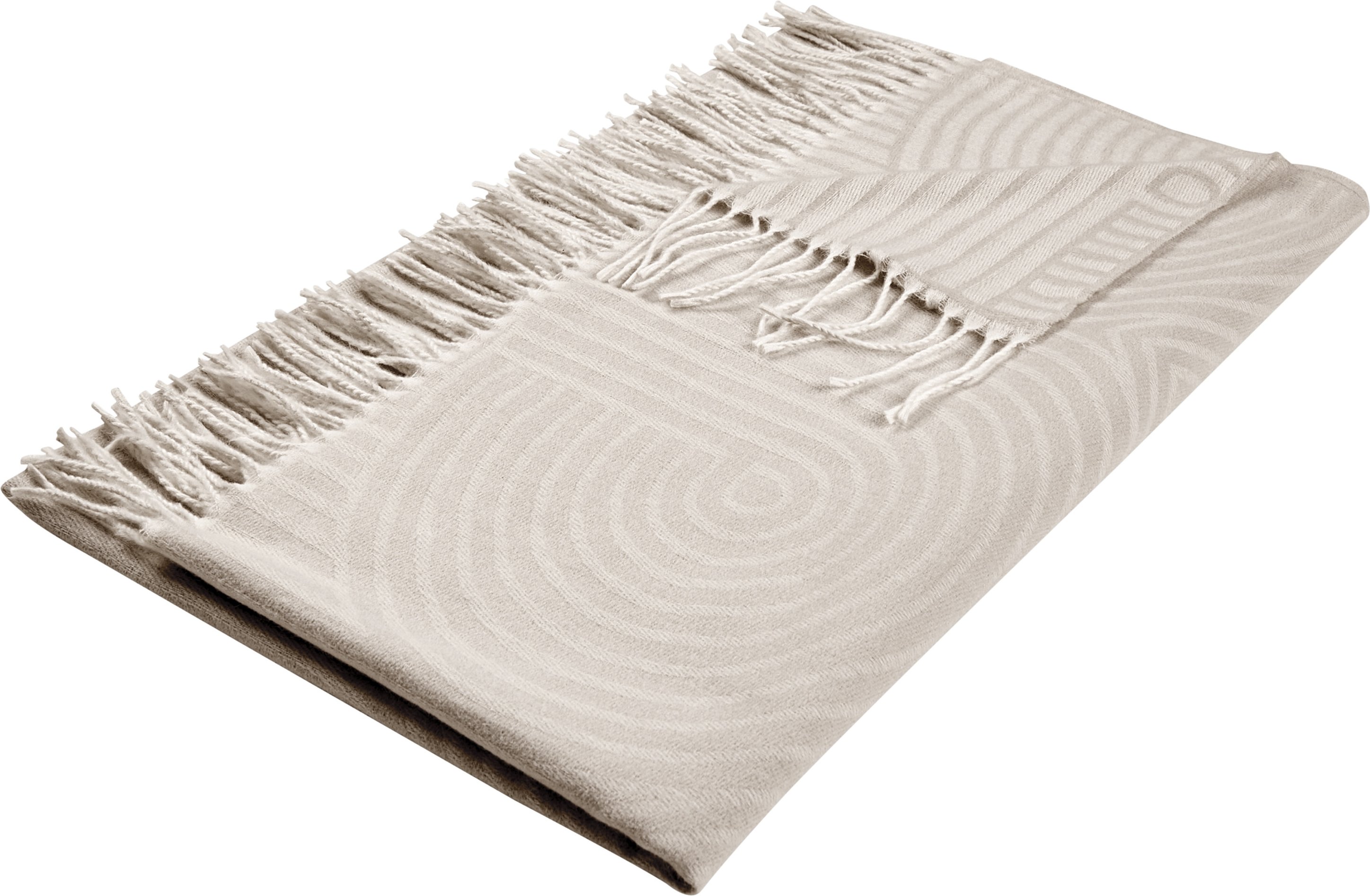 LIVARNO® Wohndecke Kaschmir-touch, 130 x 170 cm (Beige)