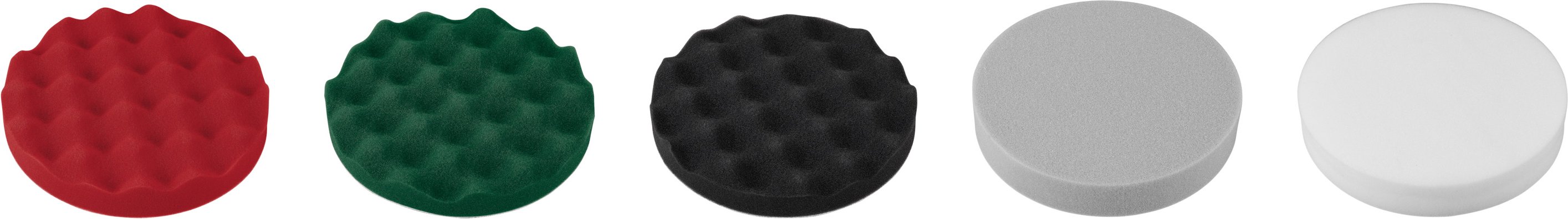 PARKSIDE® Autobürsten-Sortierung (Polieraufsätze 180 mm 5tlg.)