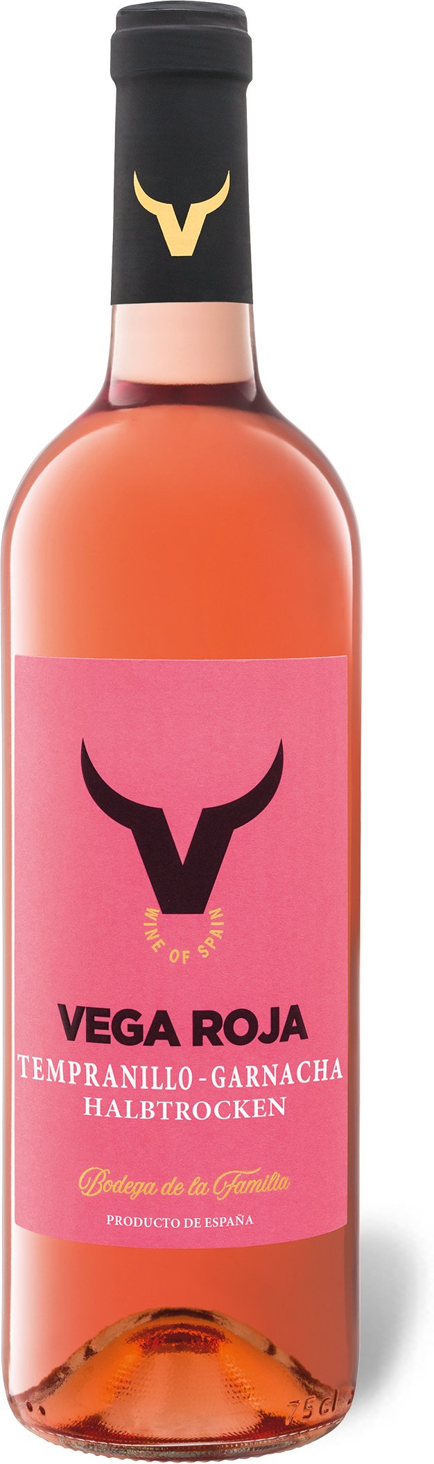Vega Roja Tempranillo-Garnacha Valdepeñas DO halbtrocken, Roséwein 2024