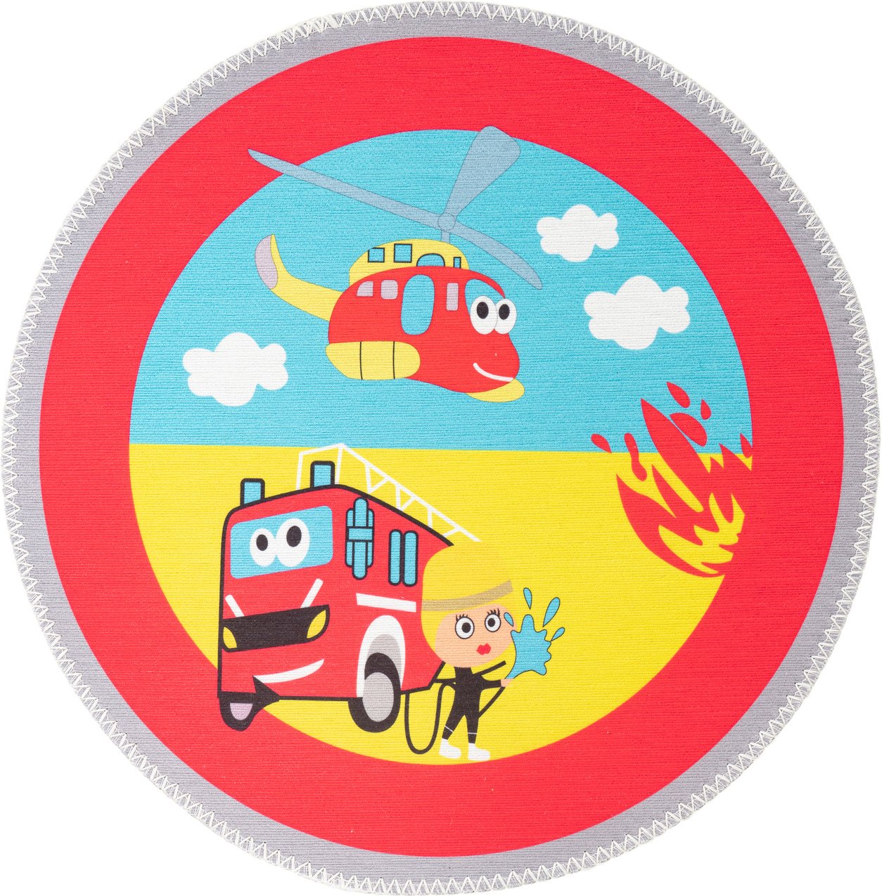 Arte Espina Teppich Playground (multi, Ø 160 cm)