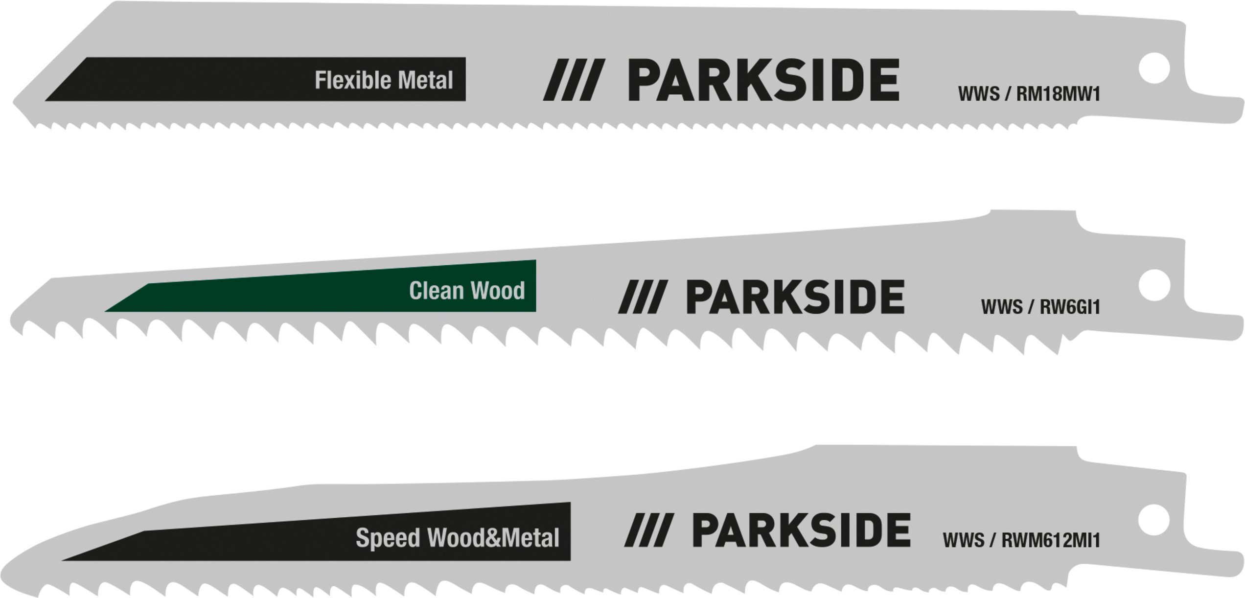 Thumbnail - PARKSIDE® Säbelsägeblätter PFSZ 3 B1 (Universal)