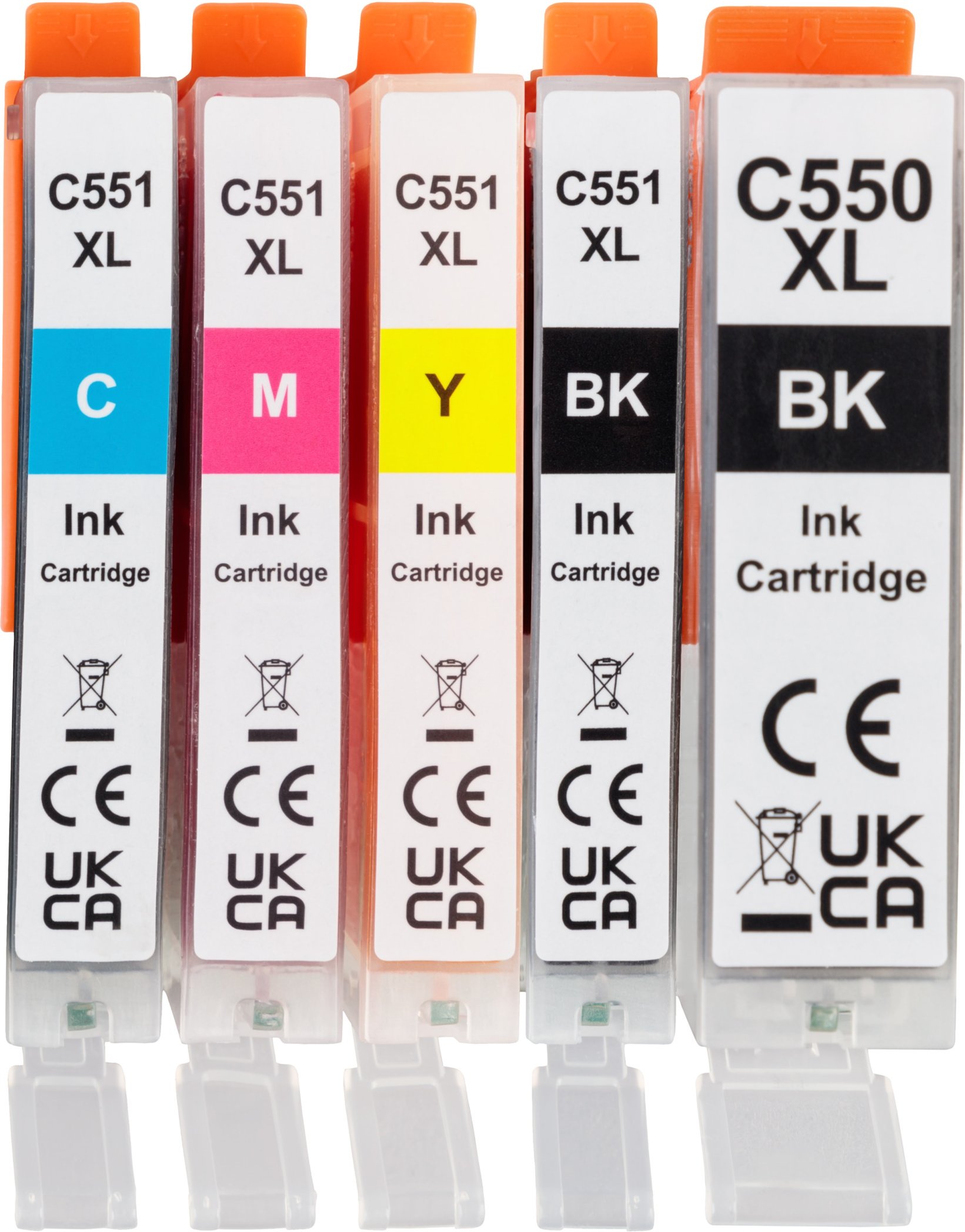 crelando® Druckerpatronen Canon, Epson, HP (550/551XL für Canon)