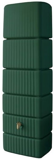 4rain SLIM Wandtank 300 L (Dunkelgrün)