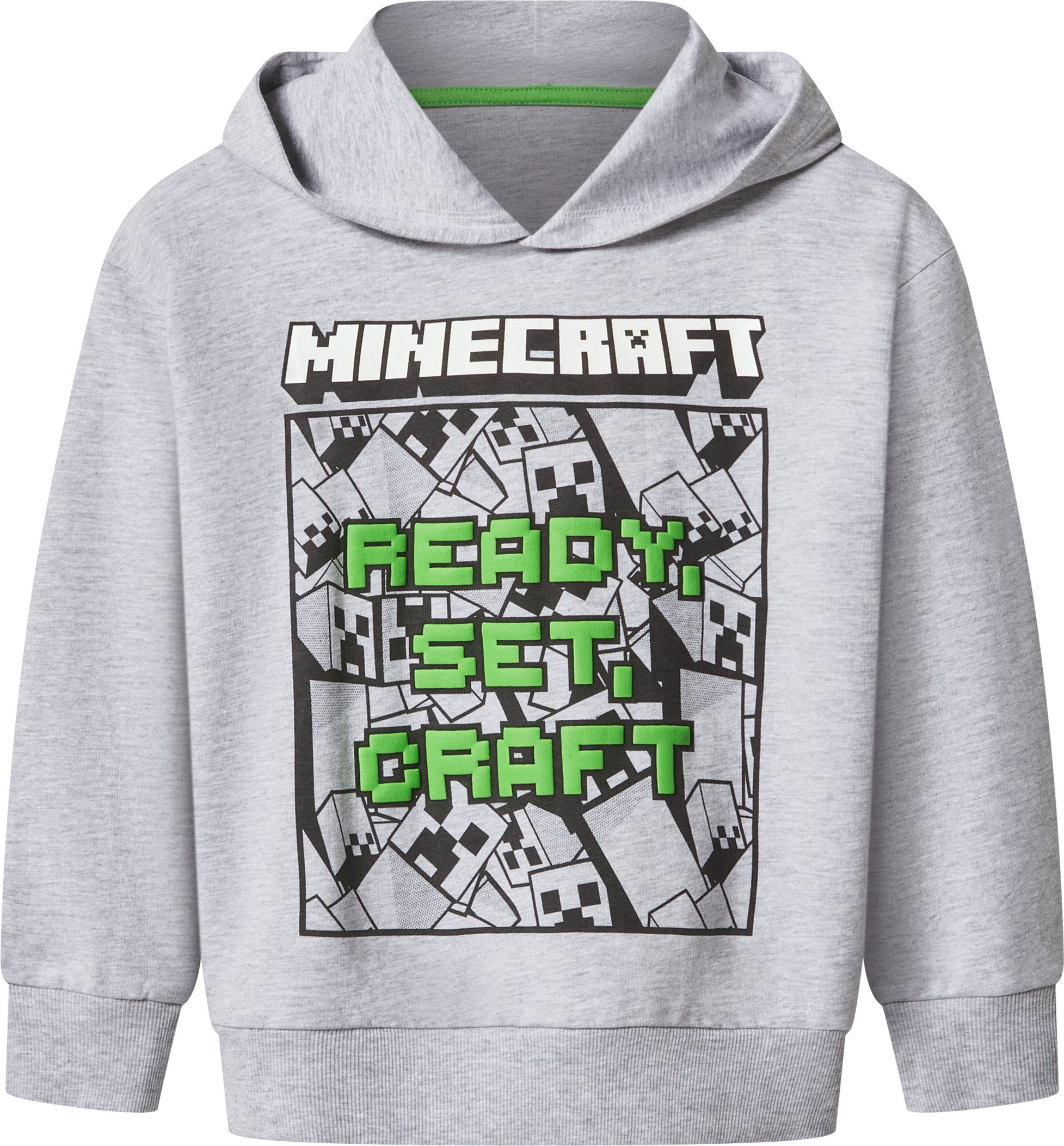 Kinder Jungen Sweathoodie (Grau, 122/128)