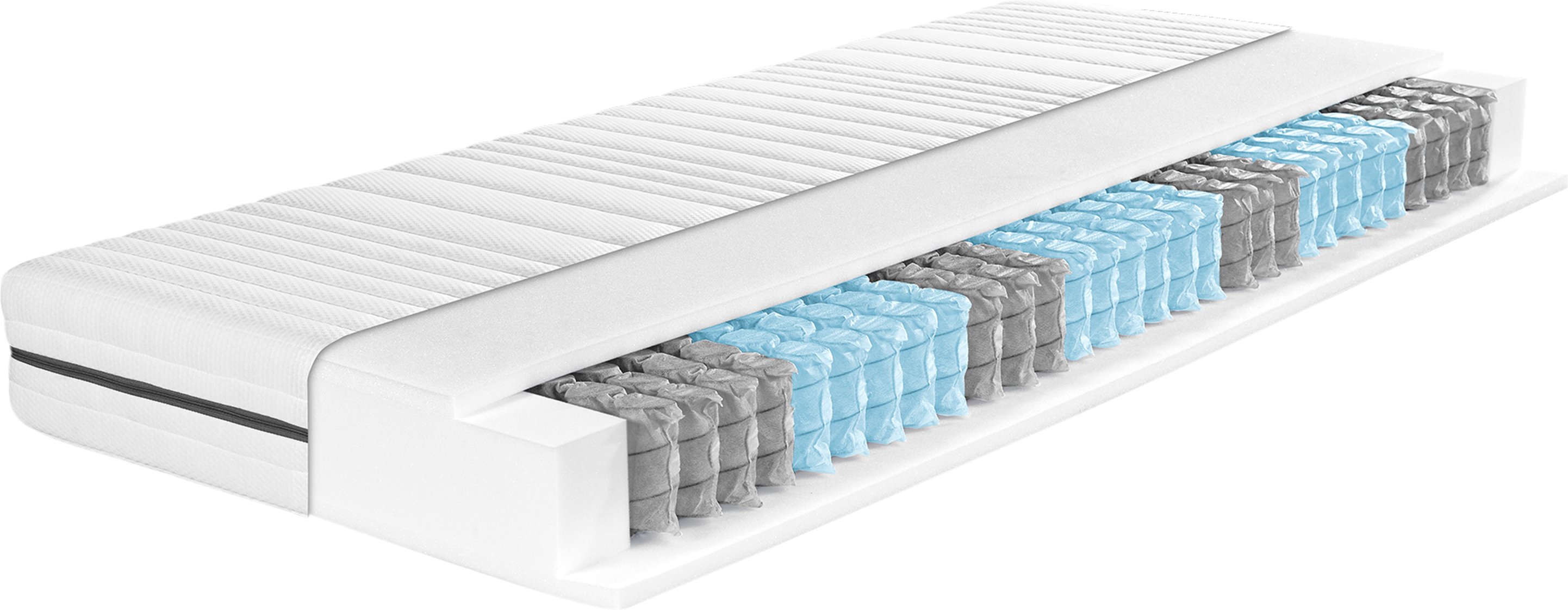 LIVARNO home Taschenfederkernmatratze ''Support'' (H3, 90 x 200)