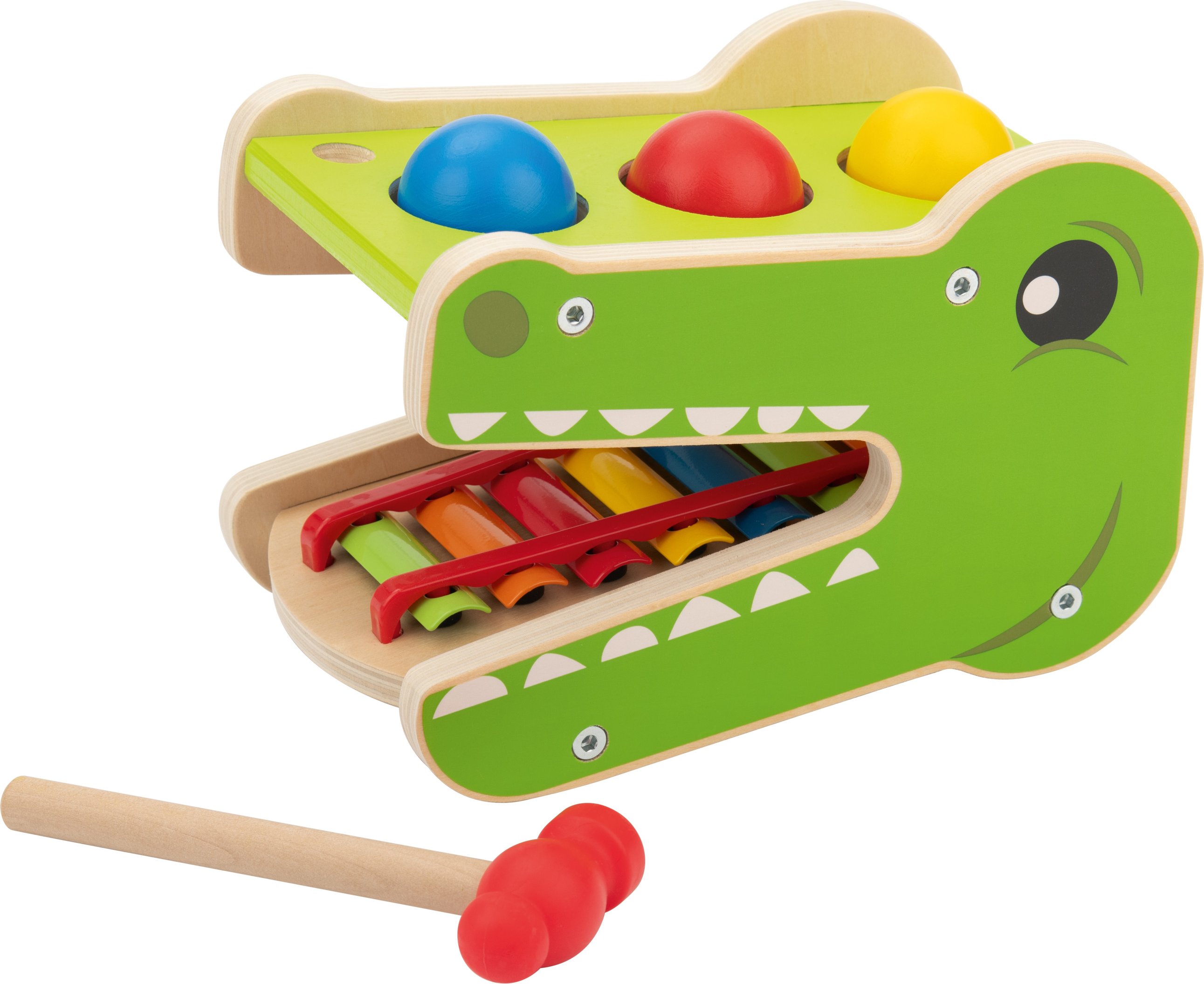 lupilu® Motorikspiele (Klopfbank mit Xylophon)