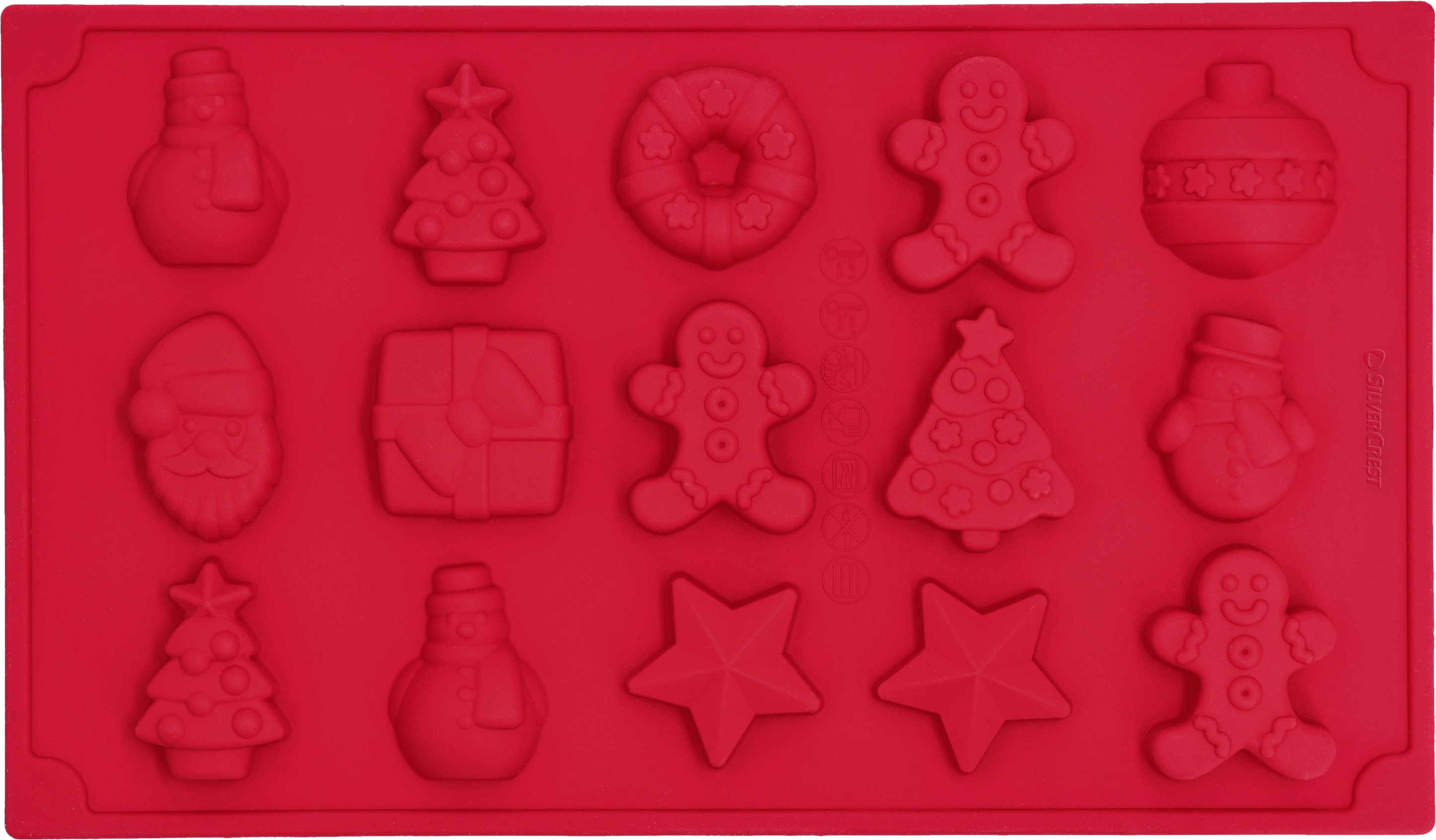 Thumbnail - SILVERCREST® Silikon-Backform / Silikon-Pralinenform (Pralinenform Weihnachten)