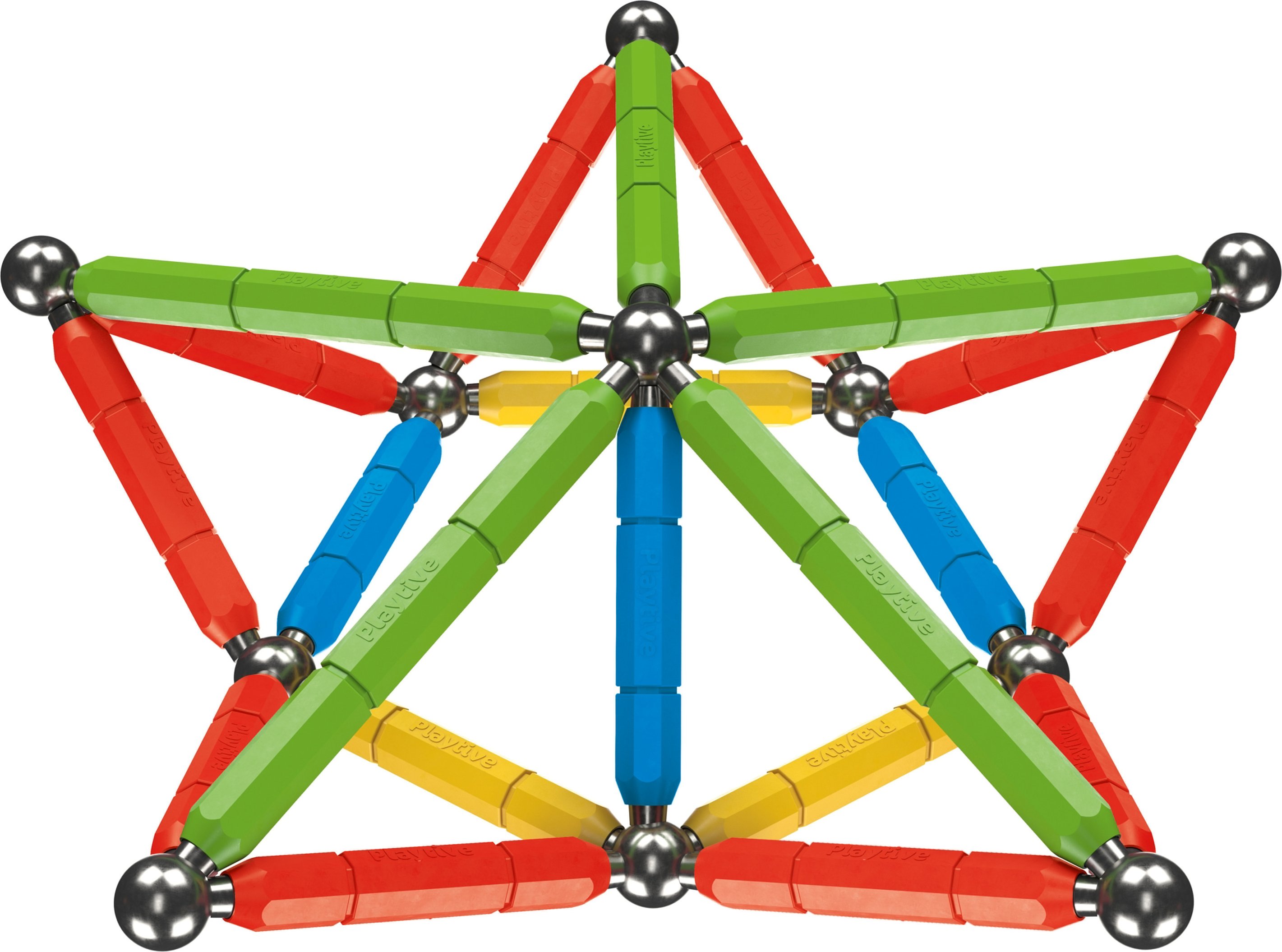 Playtive Magnetbausatz Stäbe (Bunt)""