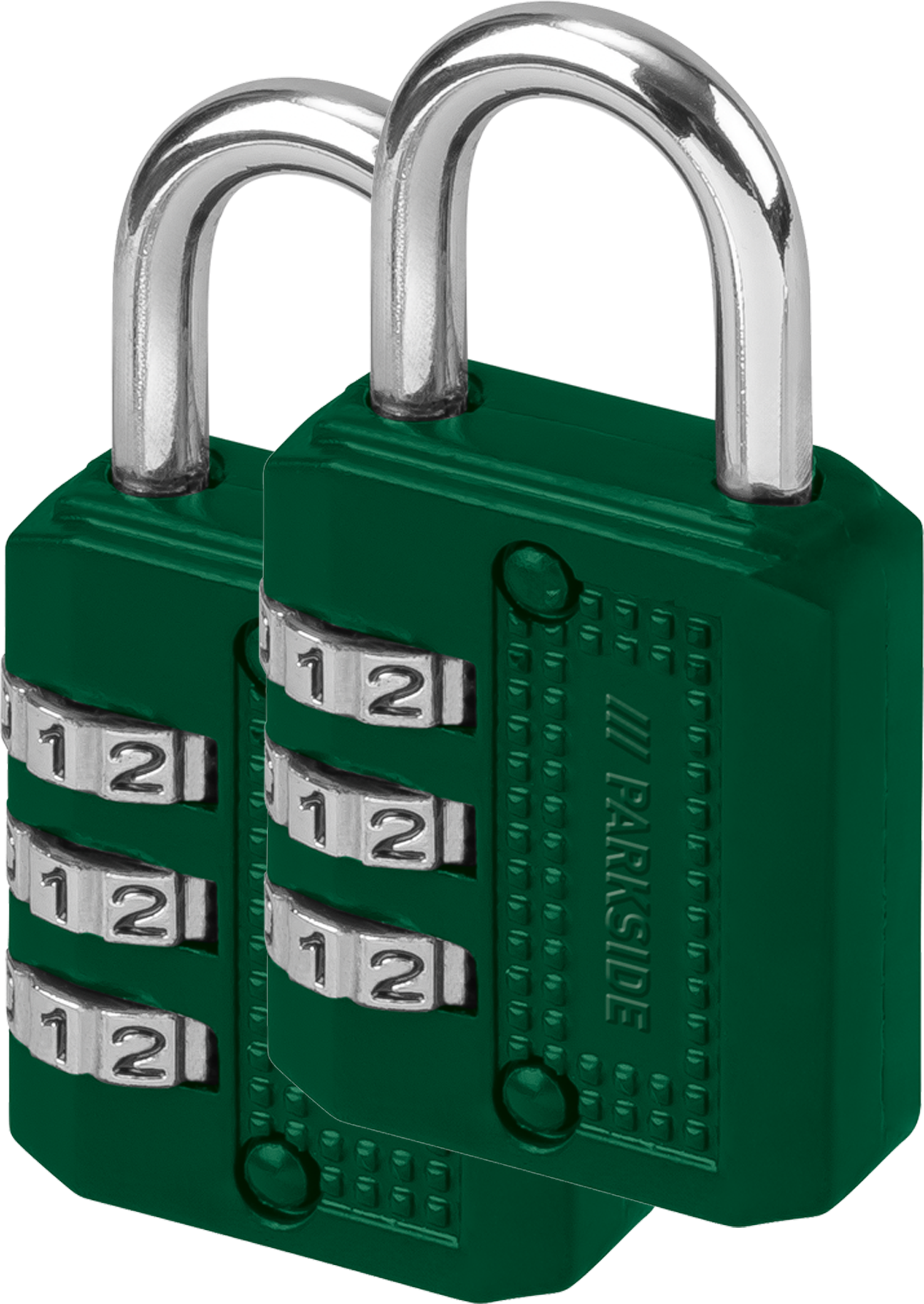 PARKSIDE® Kabel / Schlösser (Kombinationsschloss 2er Set)""