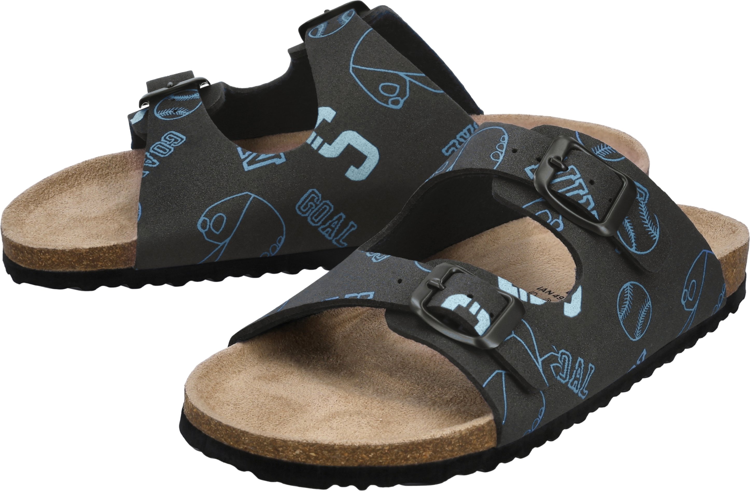 Esmara Kids Jungen Mädchen Tieffußbett Pantolette (Navy, 34)