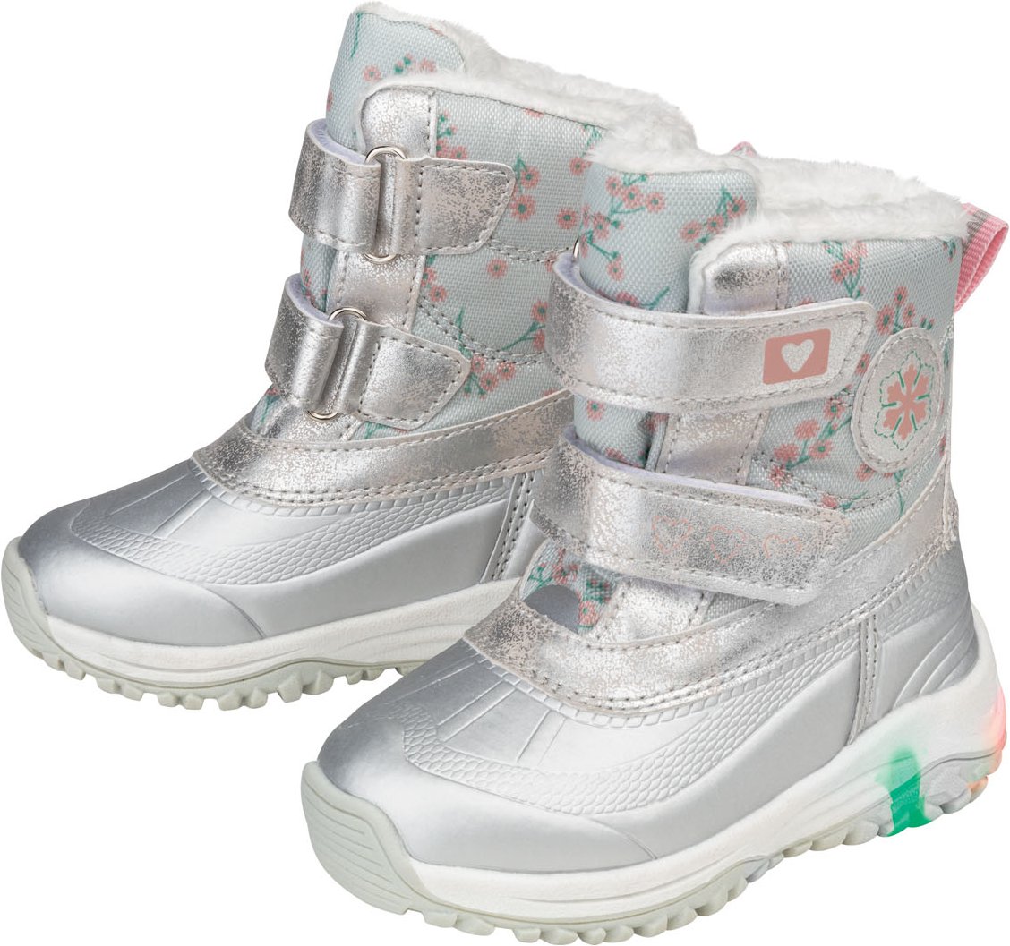 Thumbnail - lupilu® Baby Winterstiefel (Silber, 23)