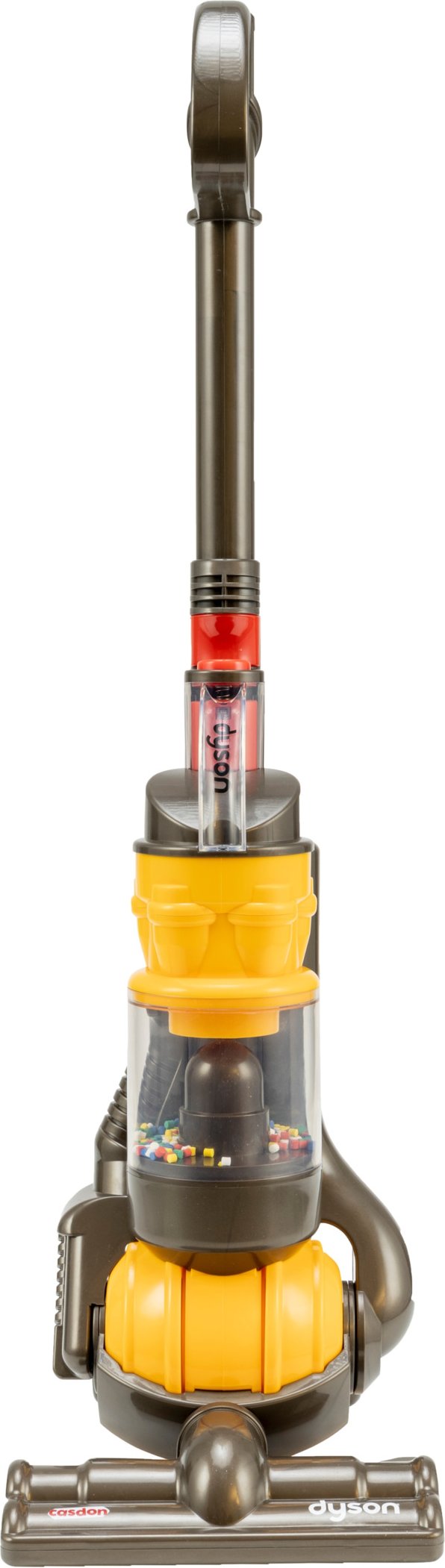 Casdon Dyson©-Staubsauger, mit integrierten surrenden bunten Kugeln.