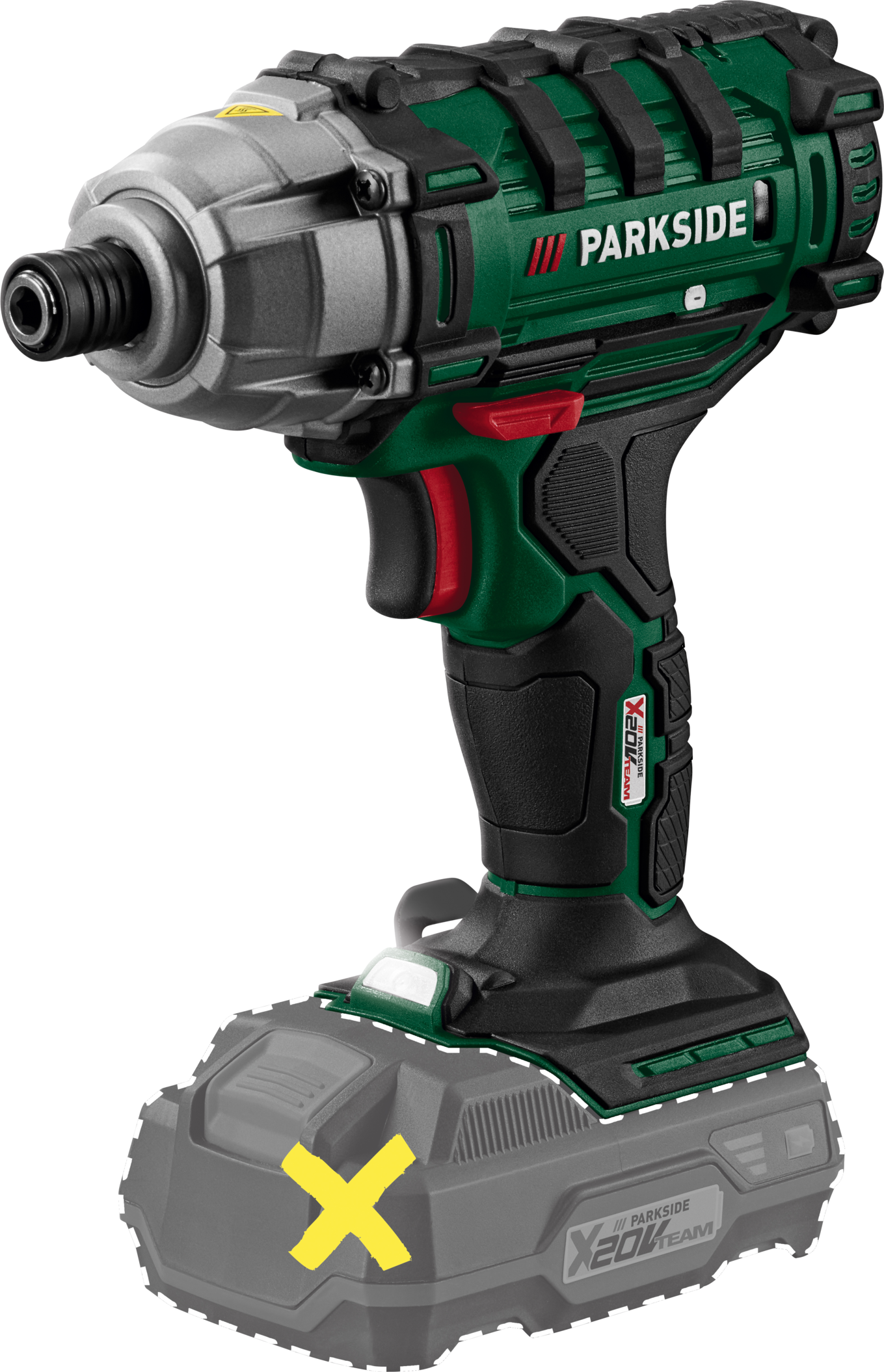 PARKSIDE® 20V Akku-Drehschlagschrauber »PDSSA 20-Li B2«, ohne Akku und Ladegerät