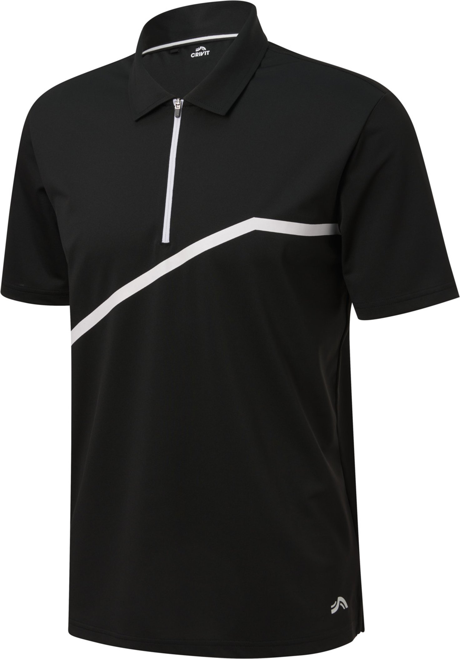 Thumbnail - CRIVIT Herren Funktionsshirt-/polo (Schwarz, XL (56/58))