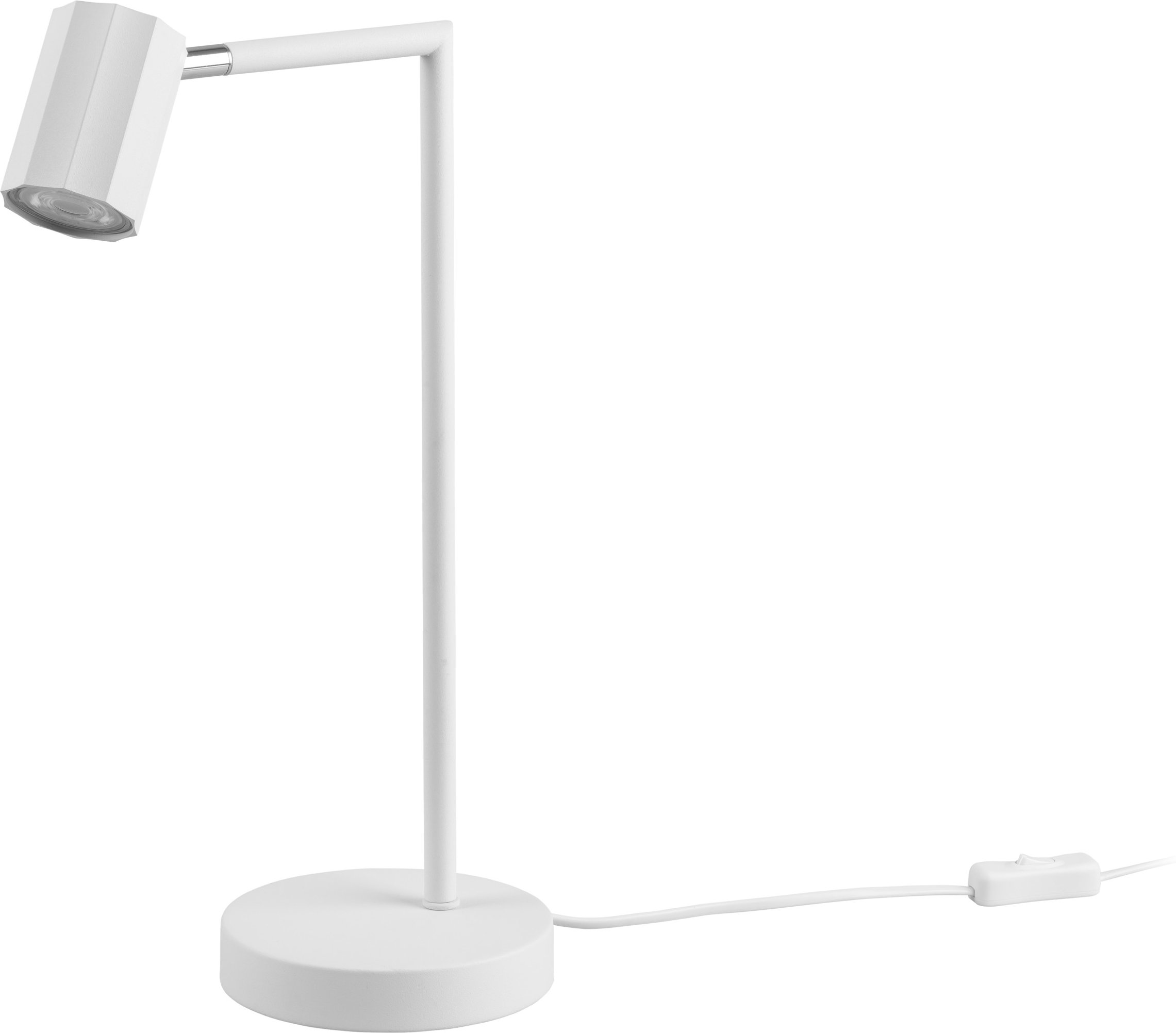 LIVARNO home LED-Tischleuchte, mit neig- und schwenkbarem Kopf (Weiß)