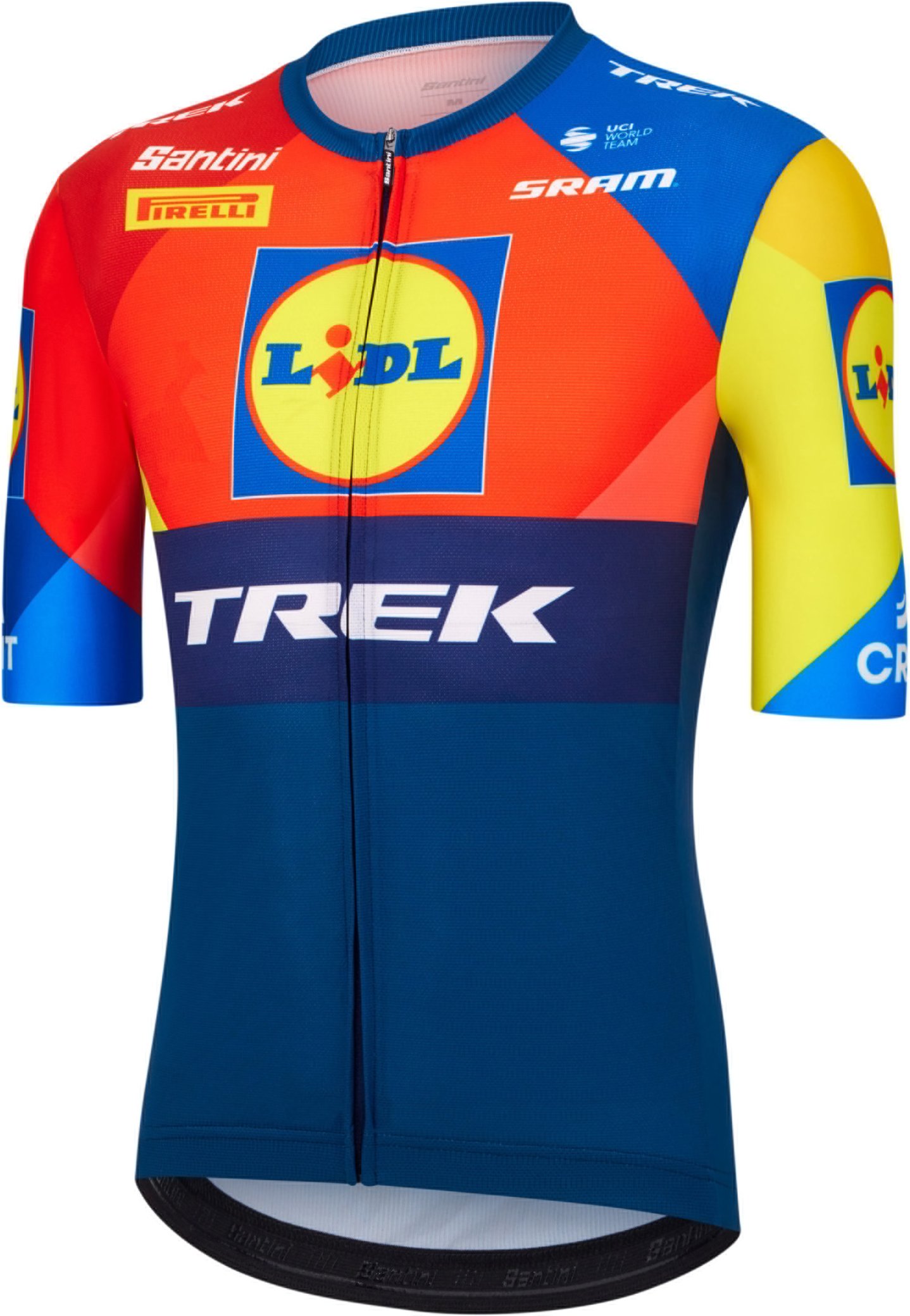 Santini Team Lidl-Trek 2025 Herren Kurzarmtrikot (XL)