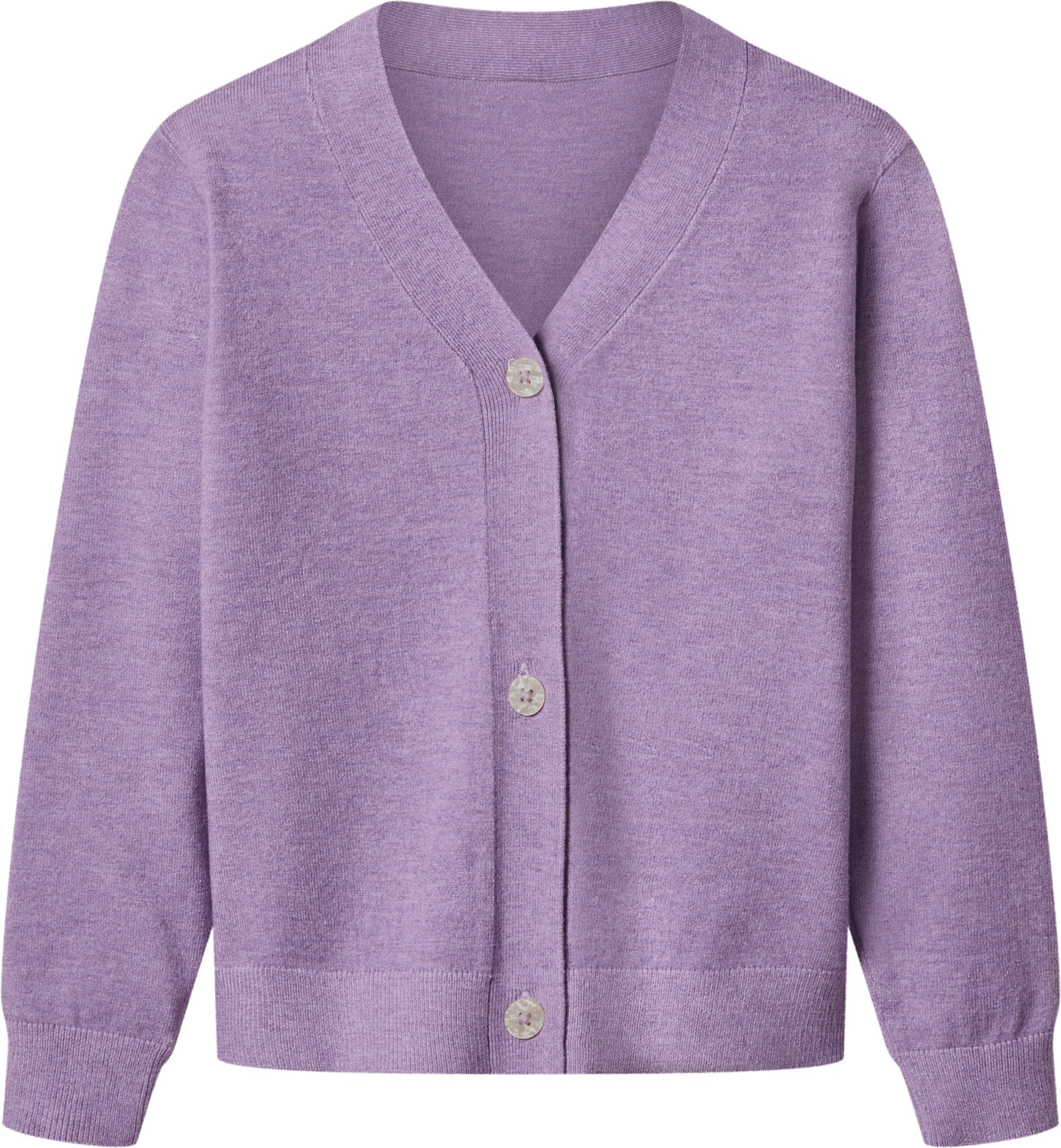lupilu® Kleinkinder Mädchen Strickjacke (Lila, 122/128)