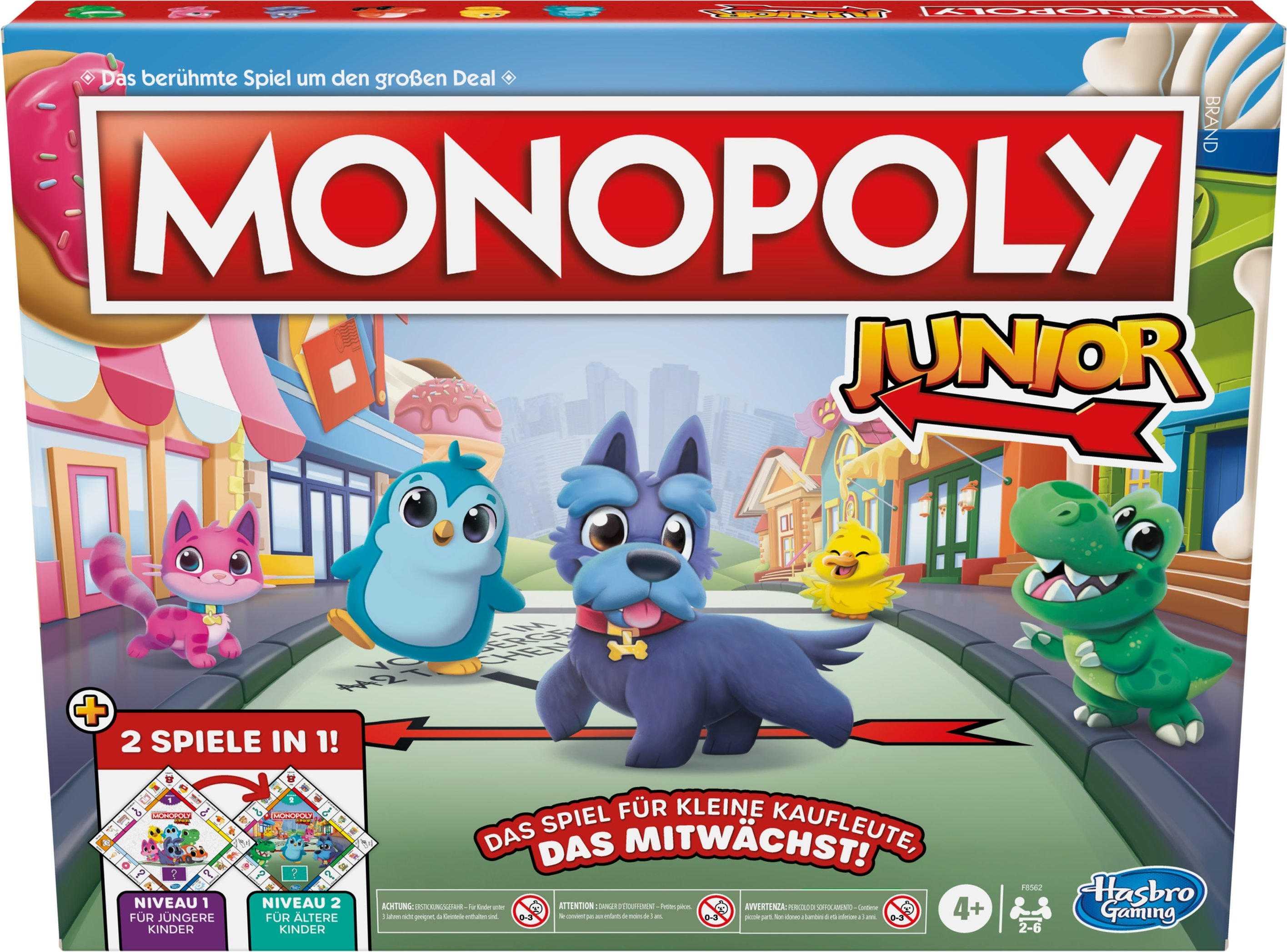 Hasbro Kinderspiele Klassiker (Monopoly Junior)