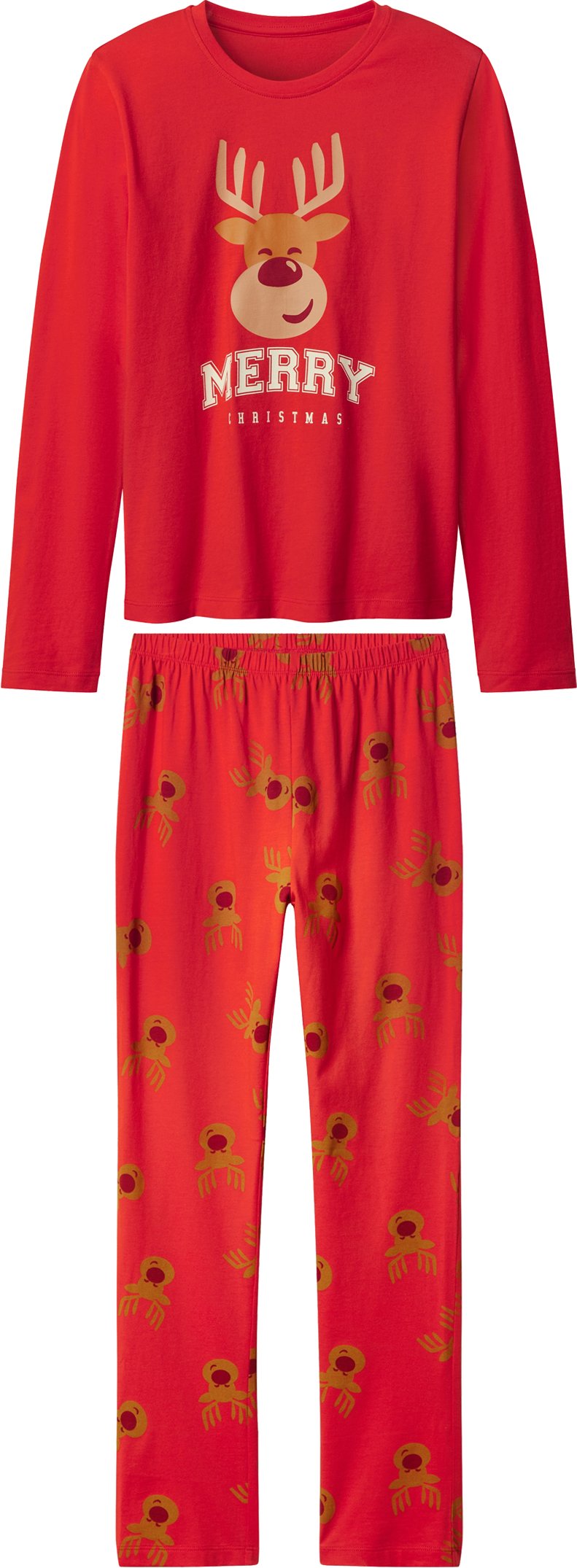 esmara® Kinder Pyjama (Rot, 134/140)